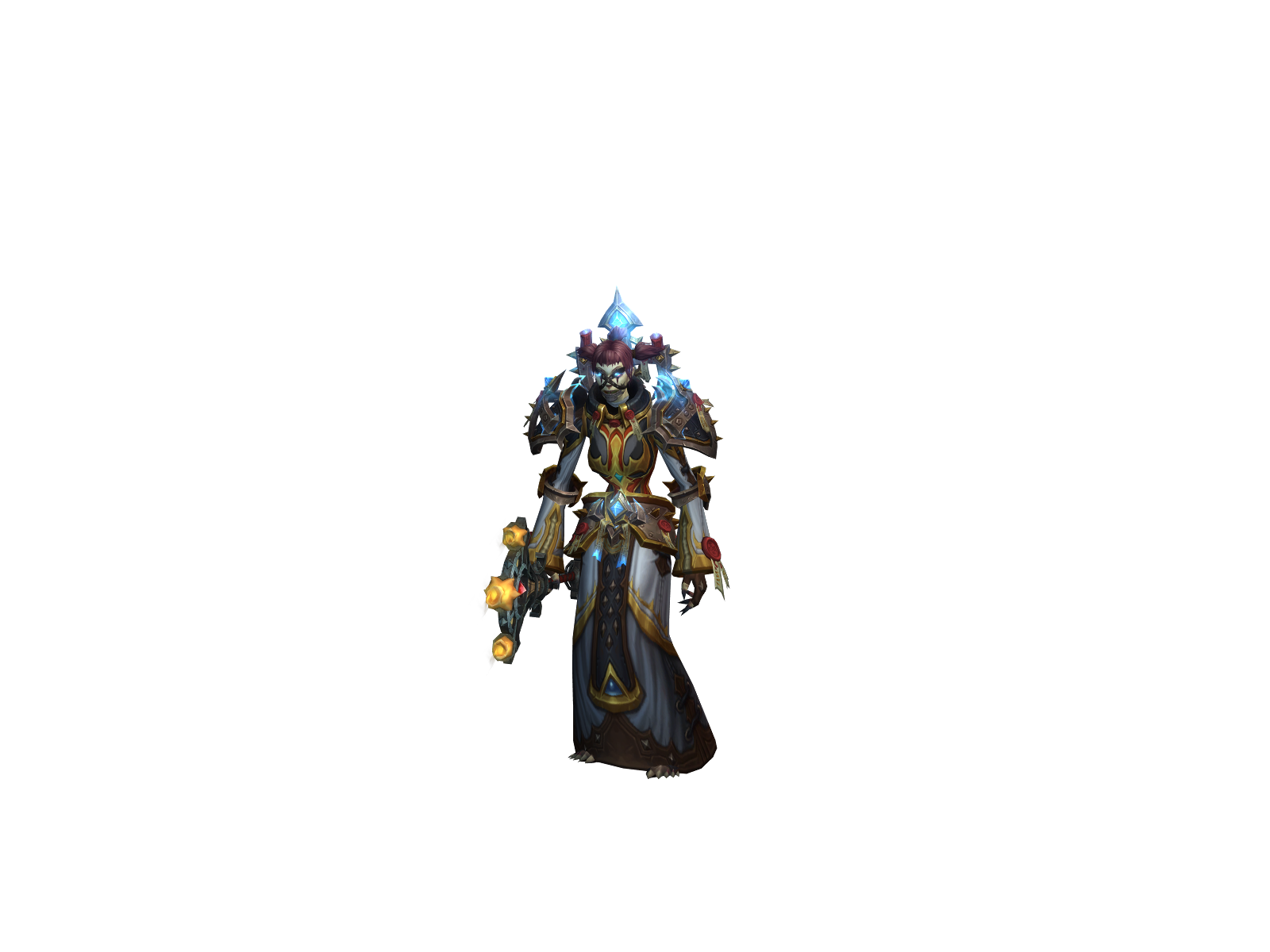 Elsated 3D character render