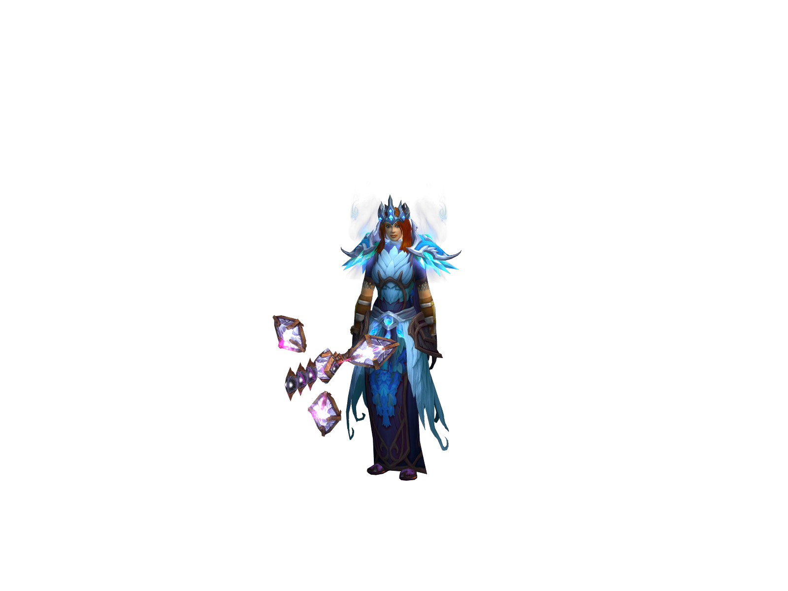 Hildarmage 3D character render