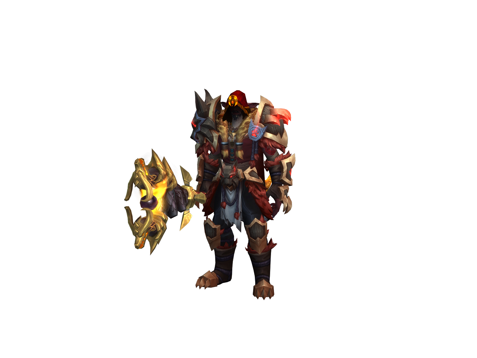 Raevor 3D character render