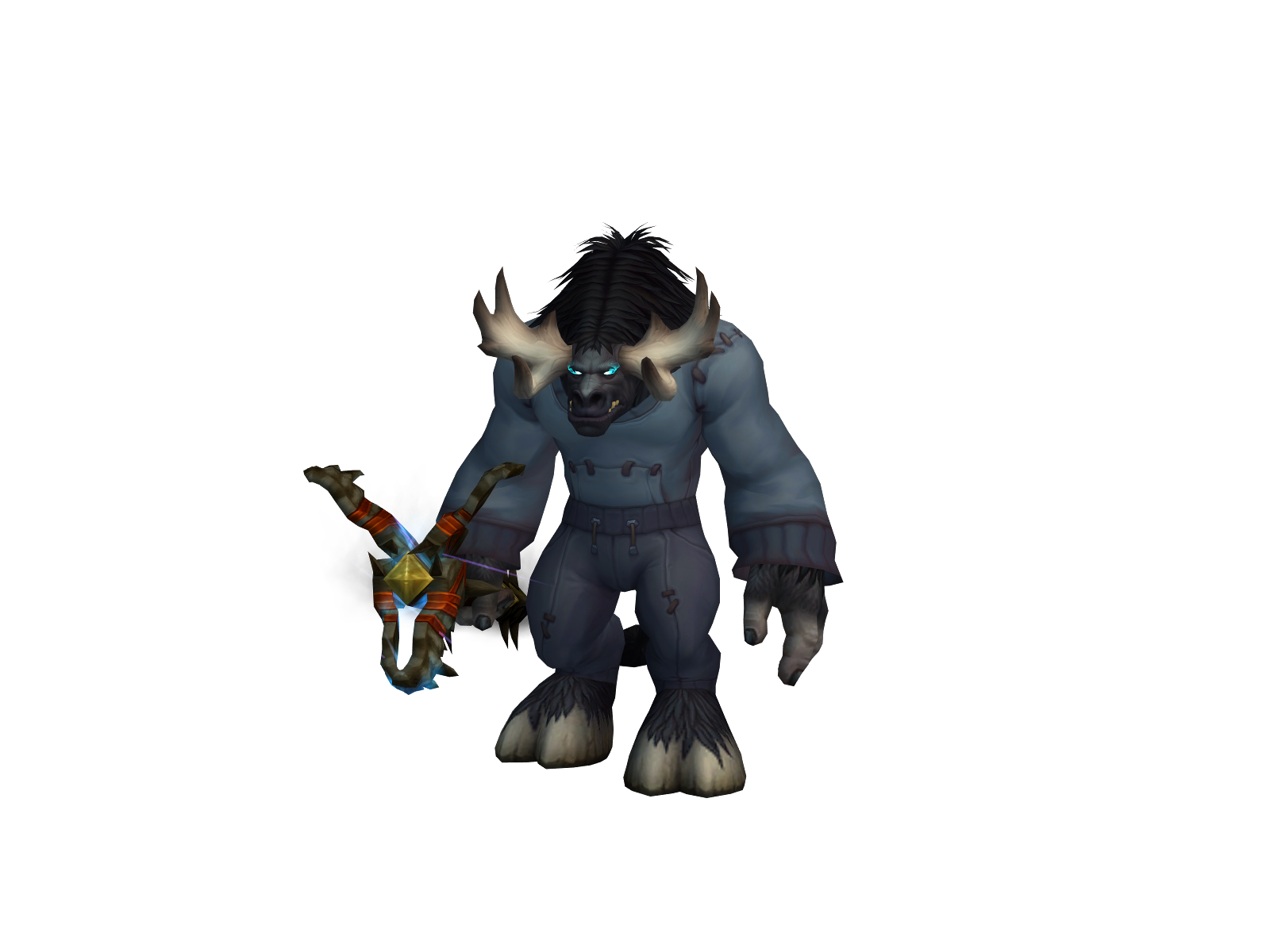 Modhe 3D character render
