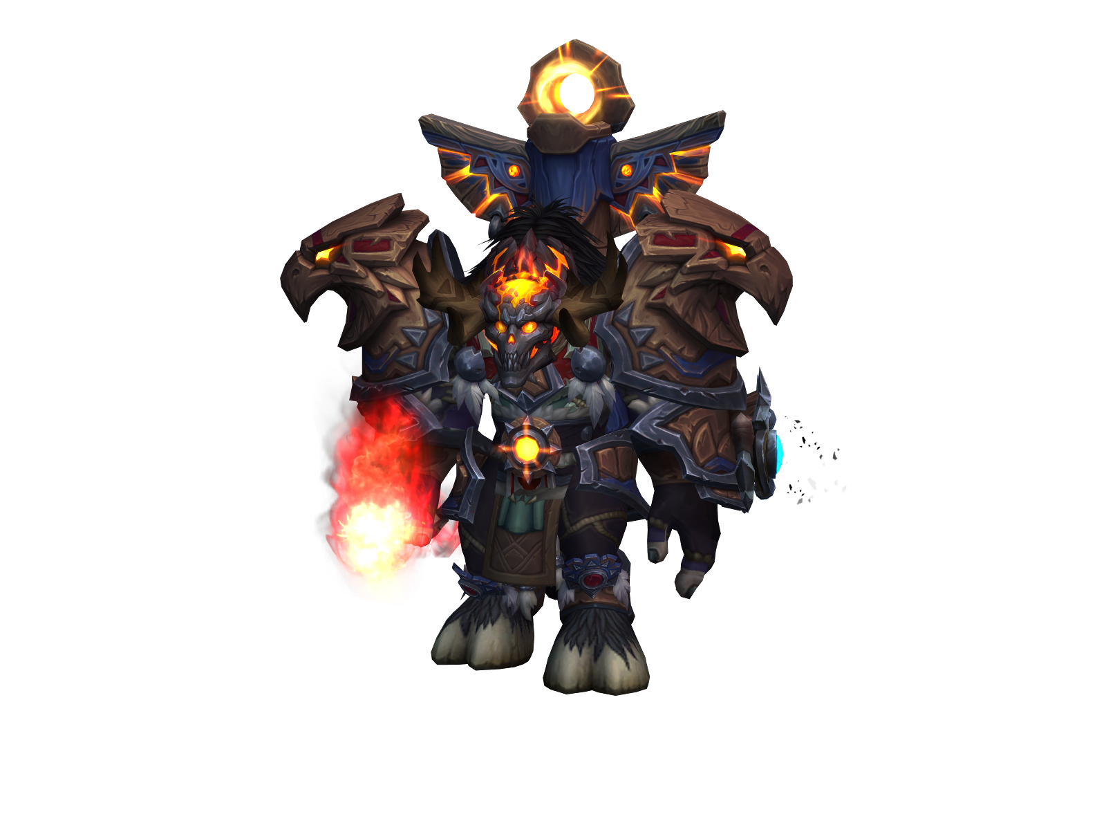 Møch 3D character render