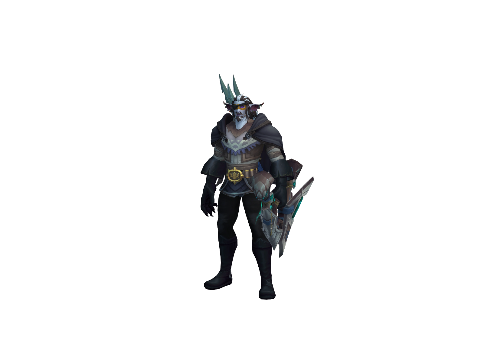 Pitterpan 3D character render