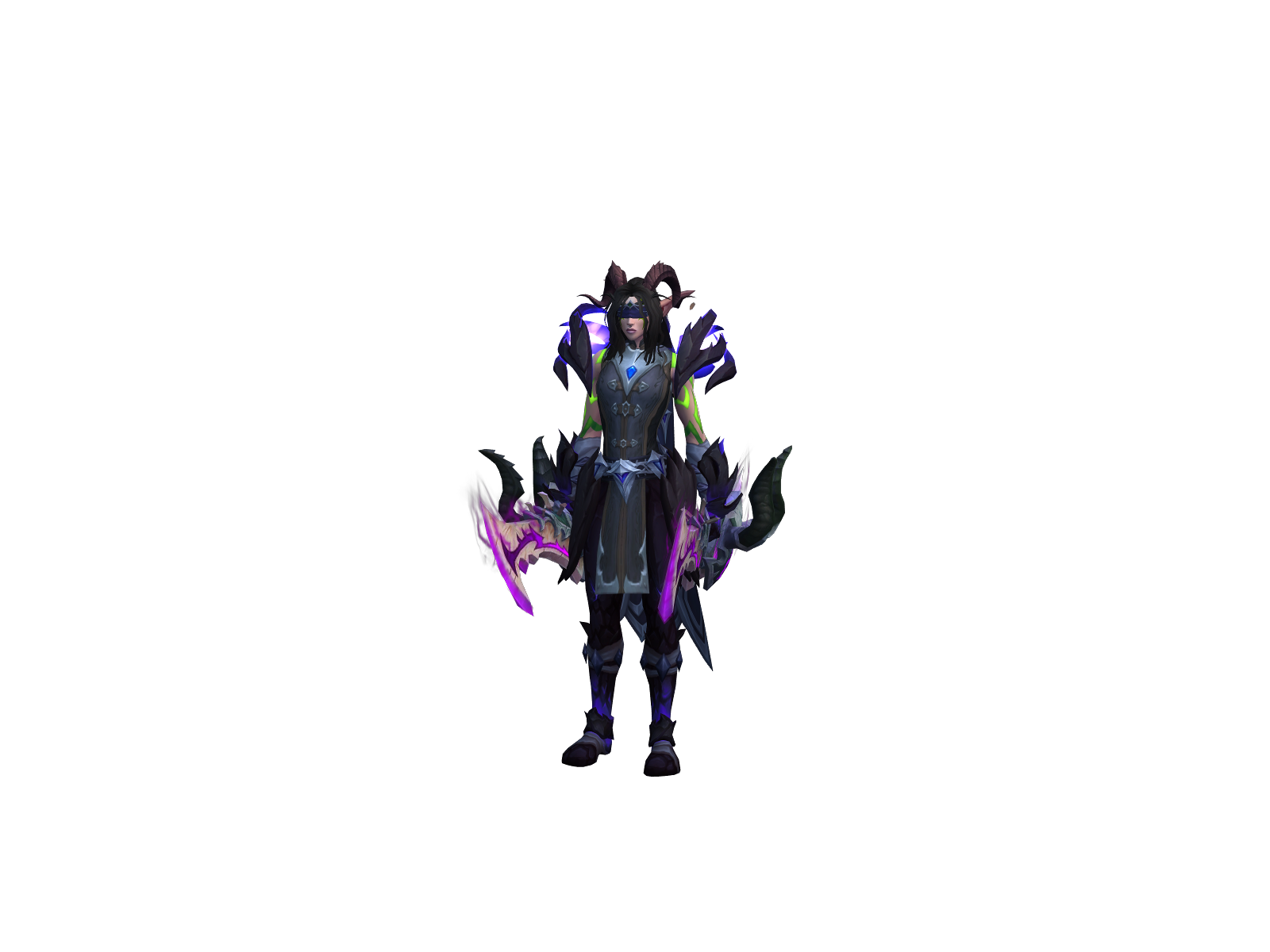 Mommymeld 3D character render