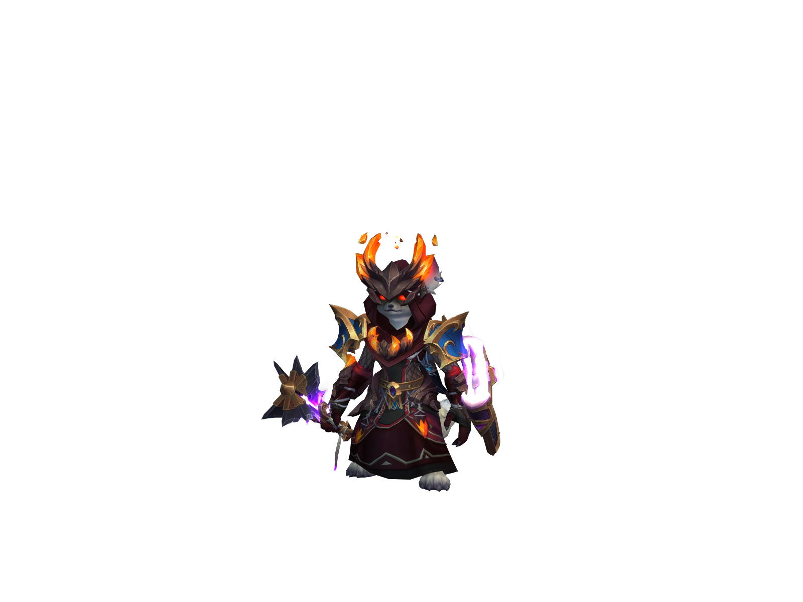 Xerw 3D character render