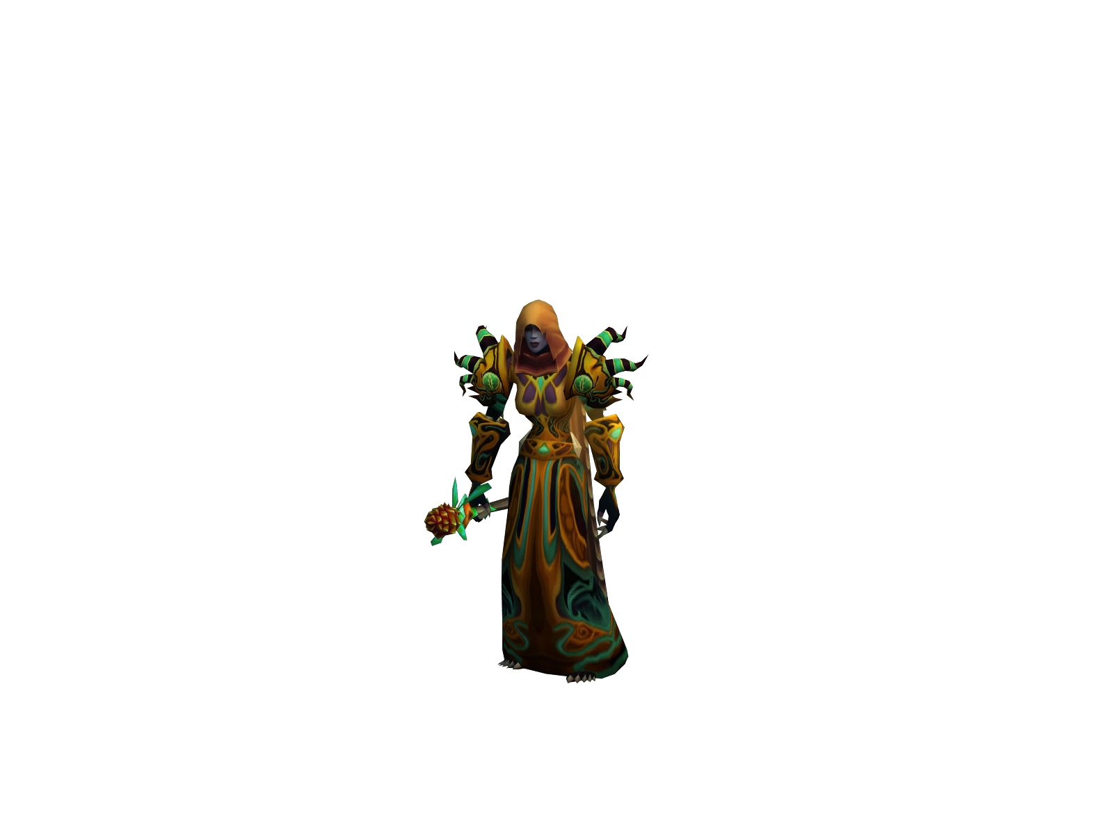Nudithree 3D character render