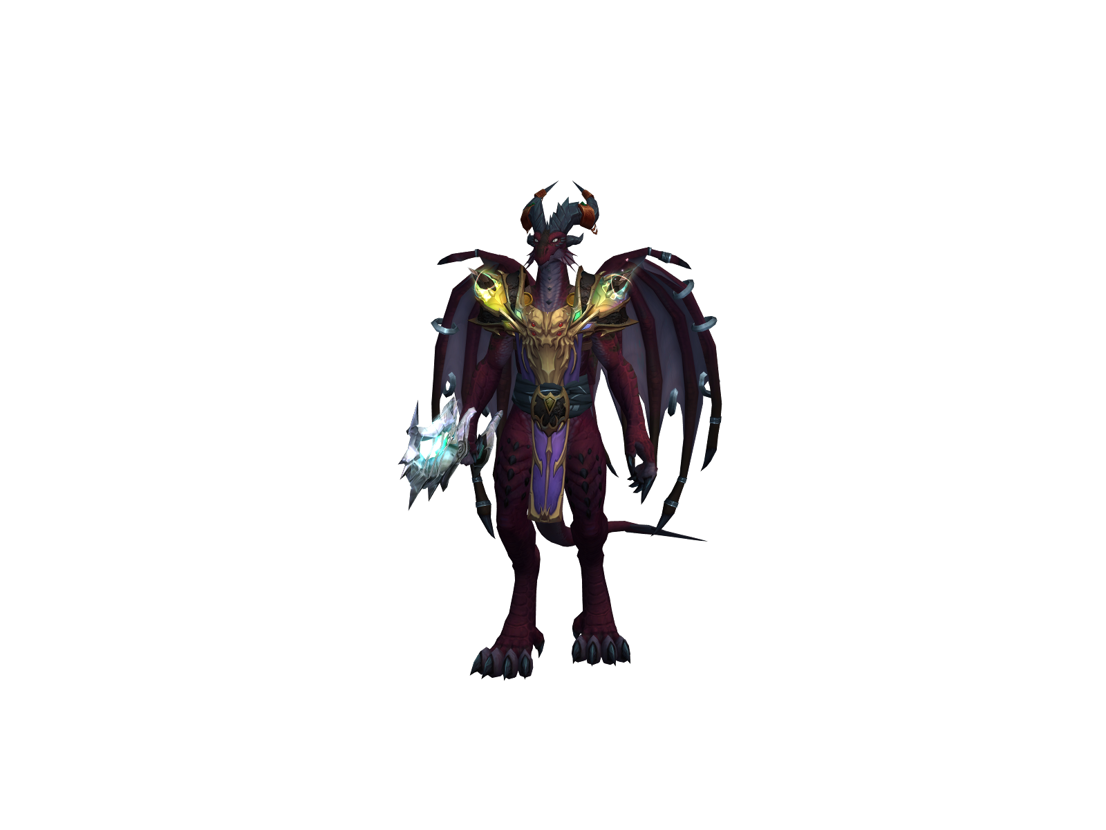 Khaldrog 3D character render