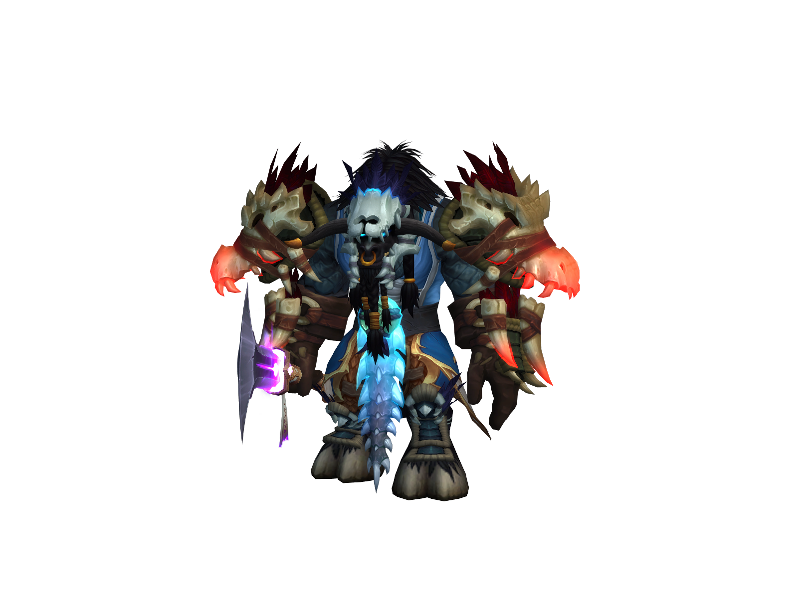 Nazdrag 3D character render