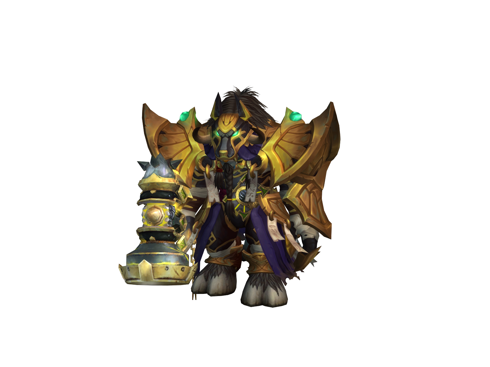 Shaldoll 3D character render