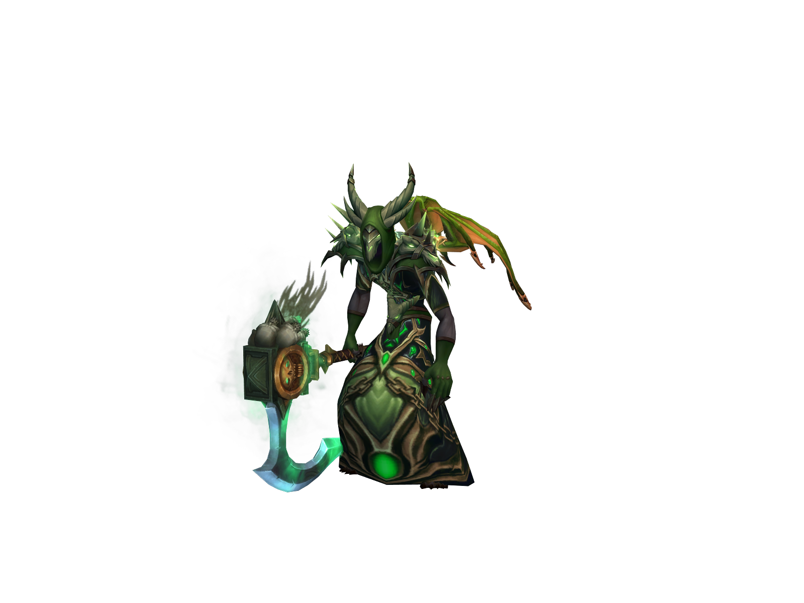 Bekolock 3D character render