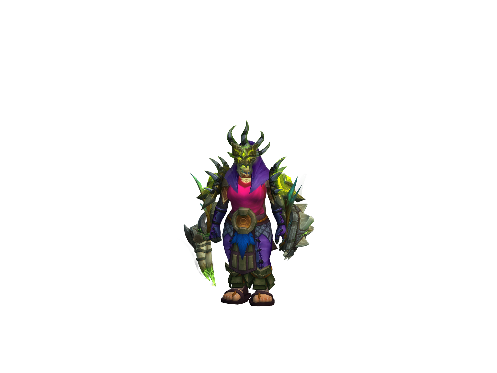 Esilosham 3D character render