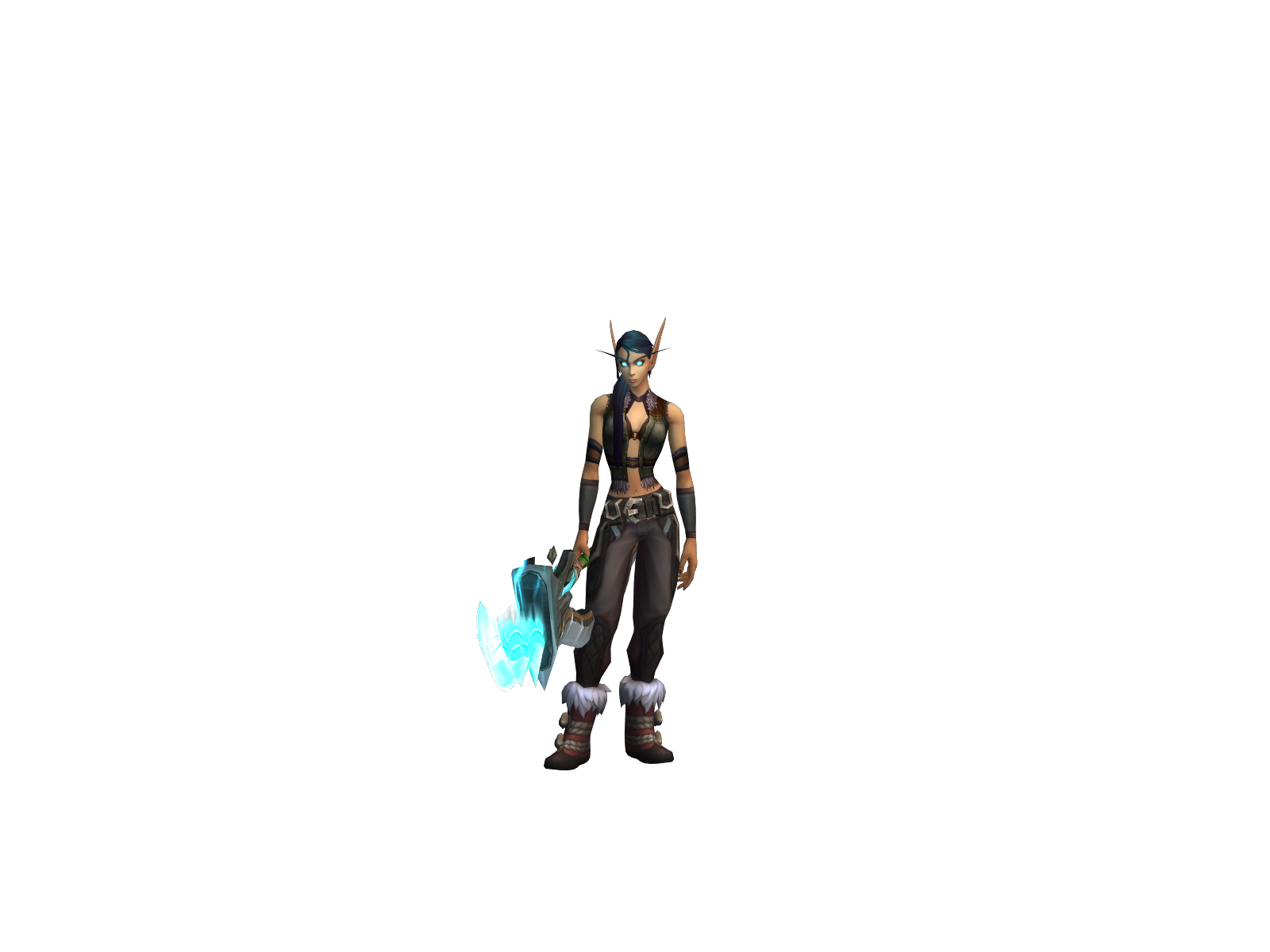 Jenfox 3D character render