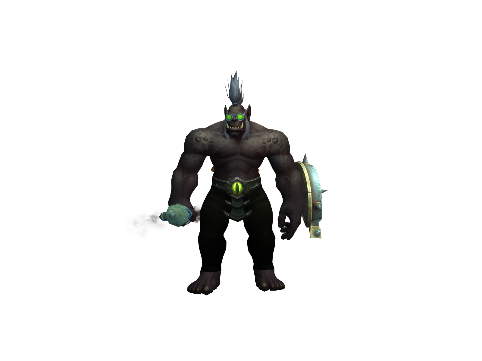 Gesundrian 3D character render