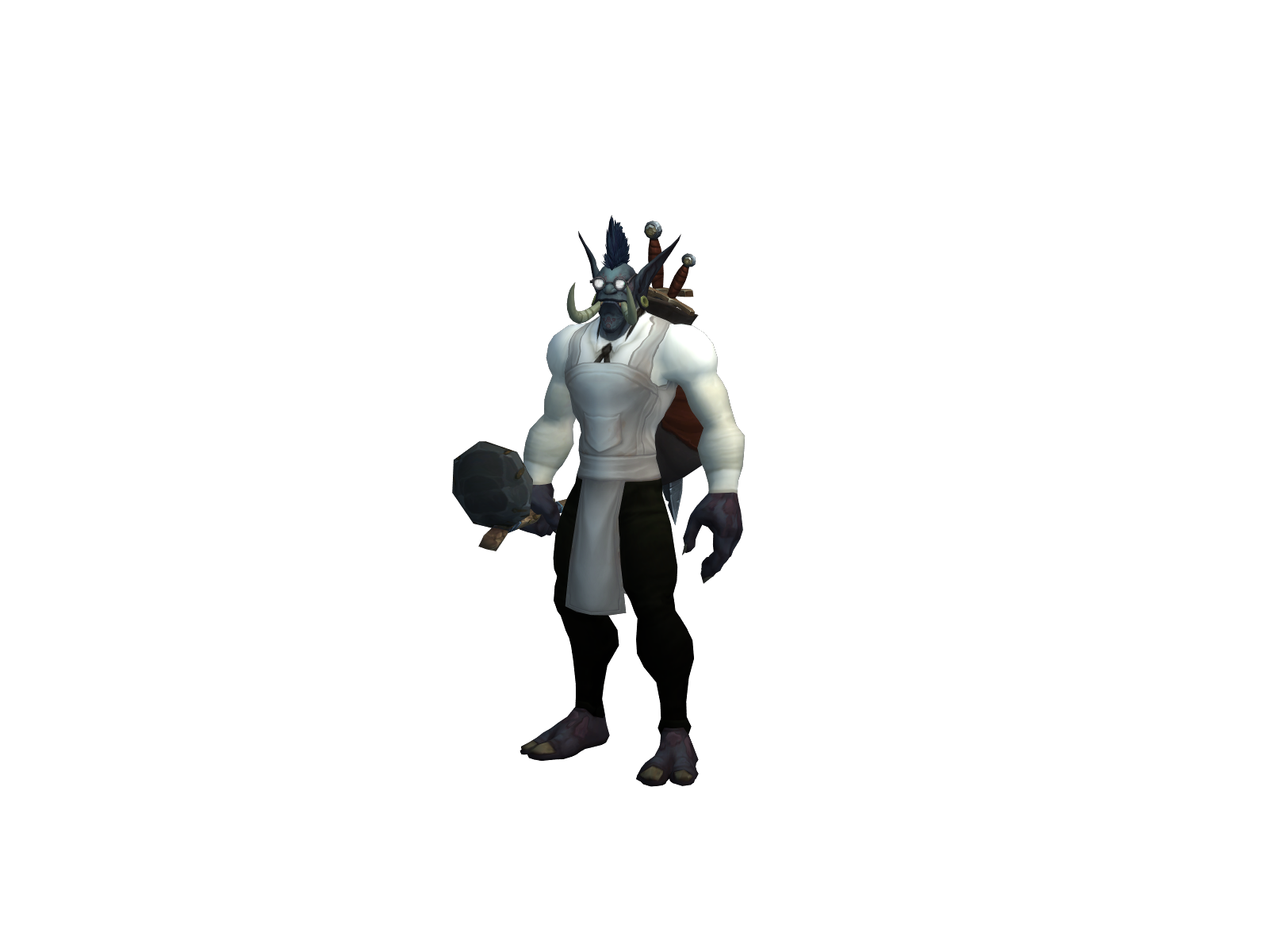 Grïmïn 3D character render