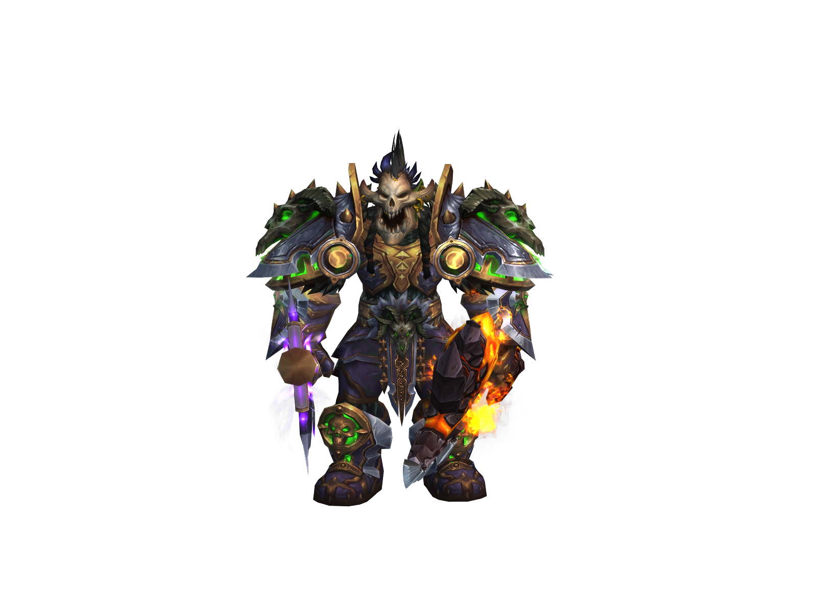 Mozerker 3D character render