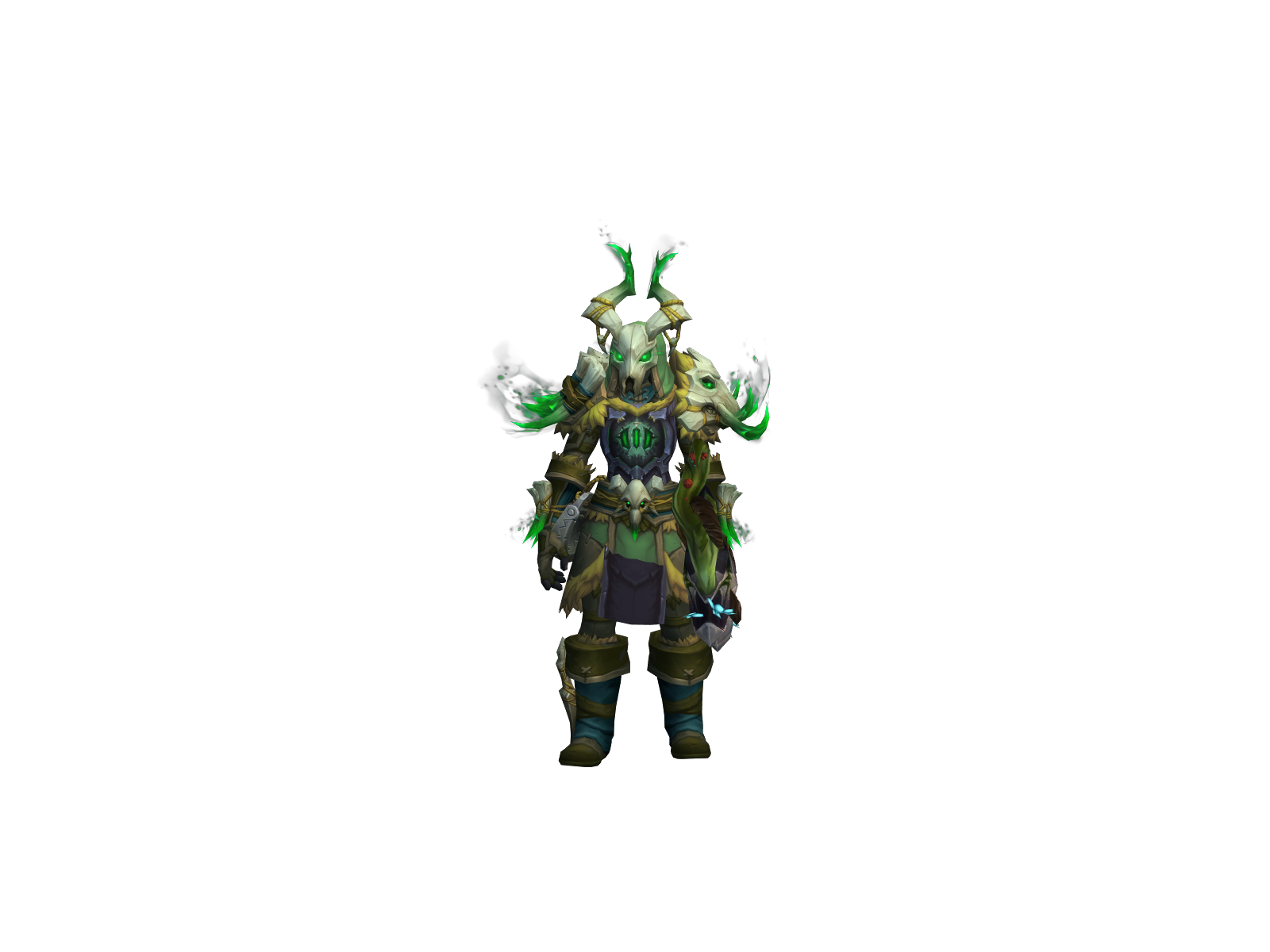 Tikine 3D character render
