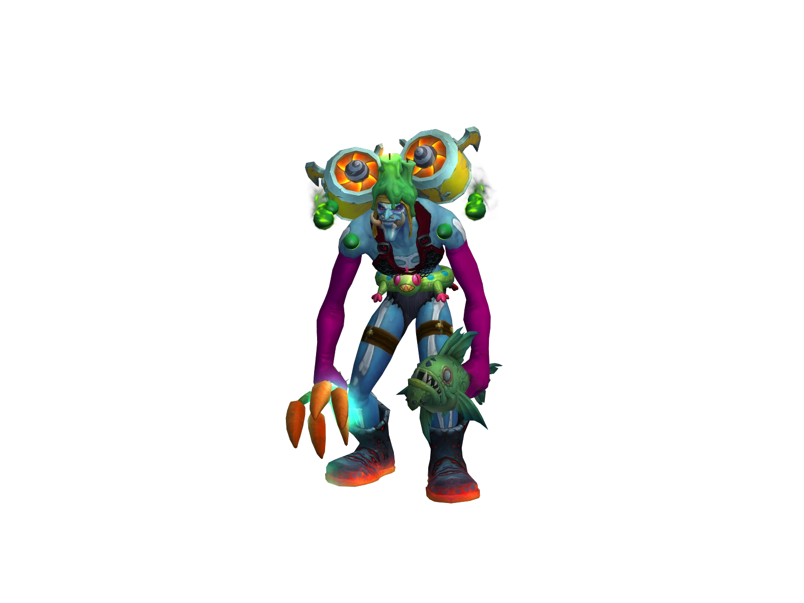 Geovoni 3D character render