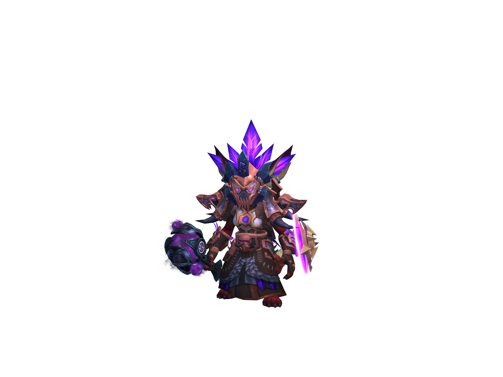 Shamanfurry 3D character render