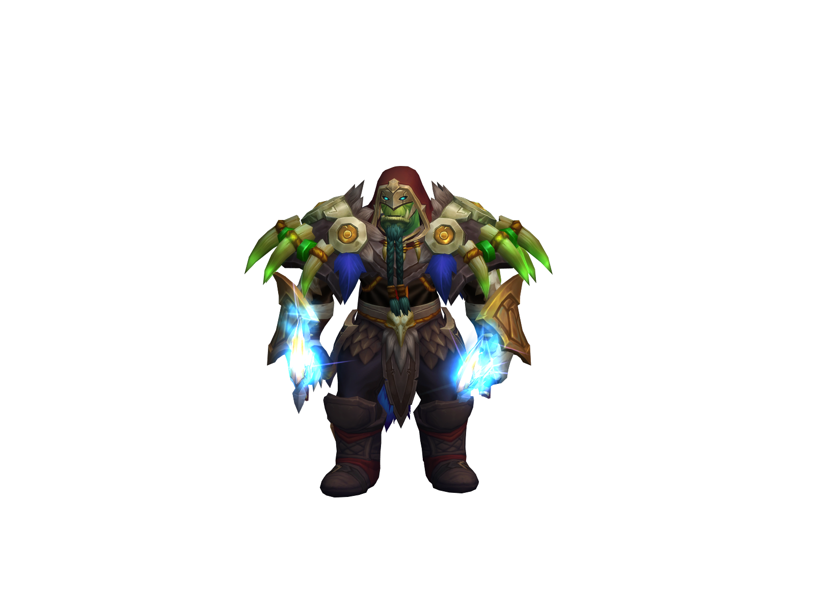 Wuuzikle 3D character render