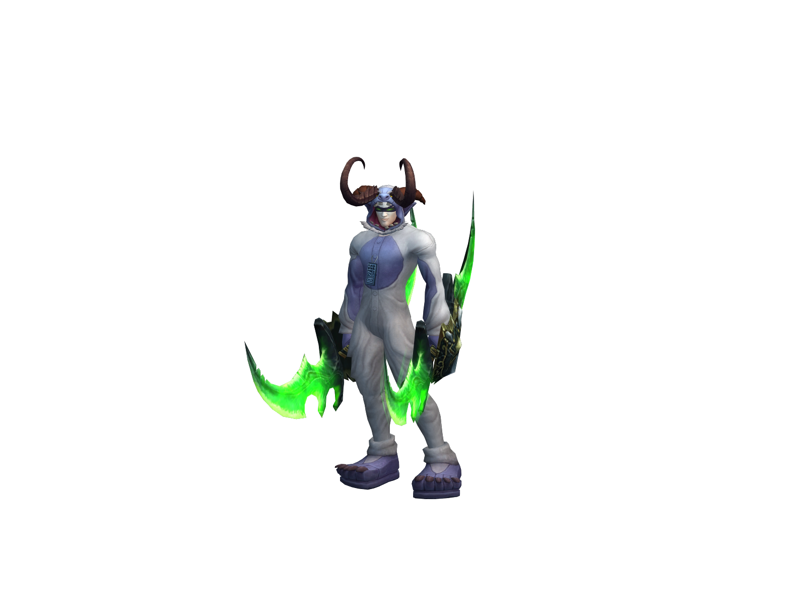 Demonpq 3D character render