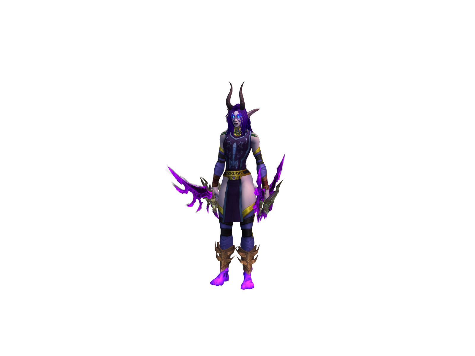 Afukndemon 3D character render