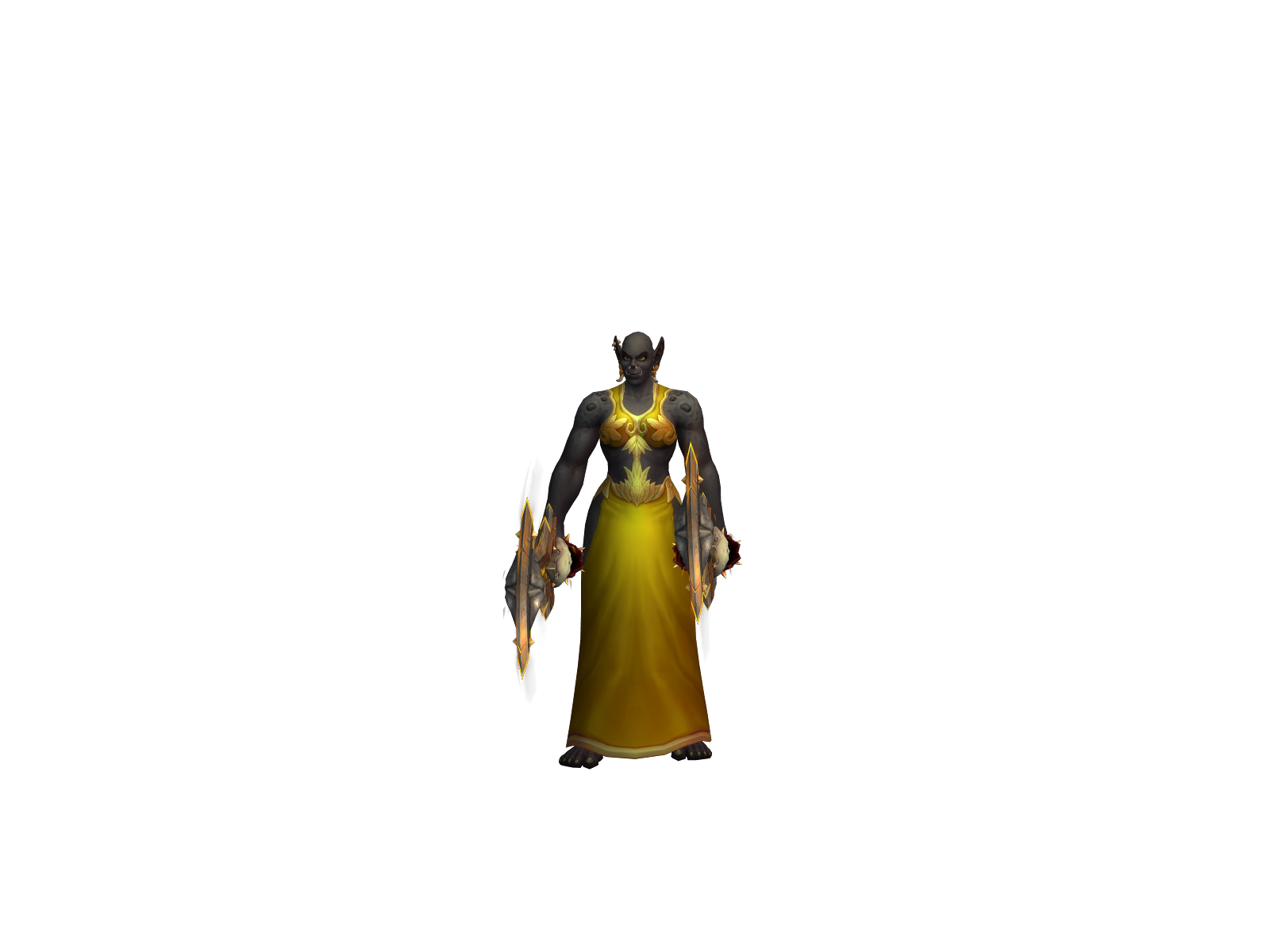 Furybane 3D character render