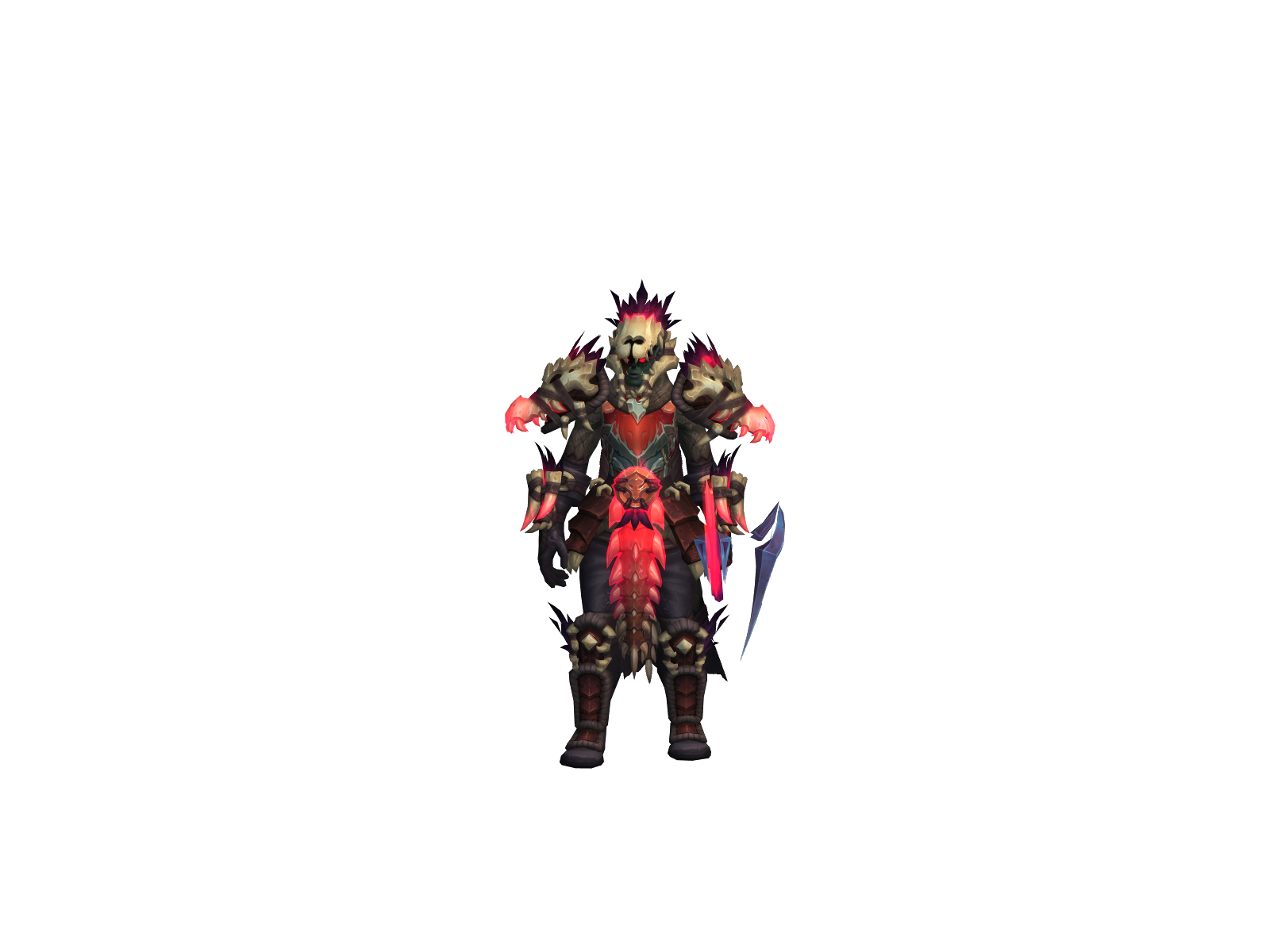 Feltrap 3D character render