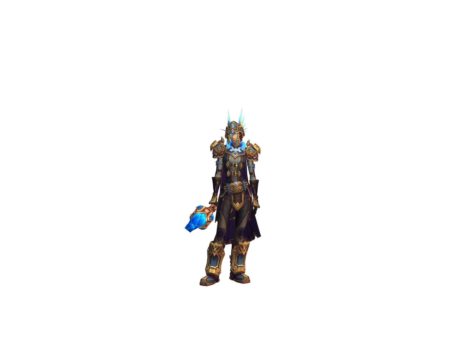 Çlutchina 3D character render