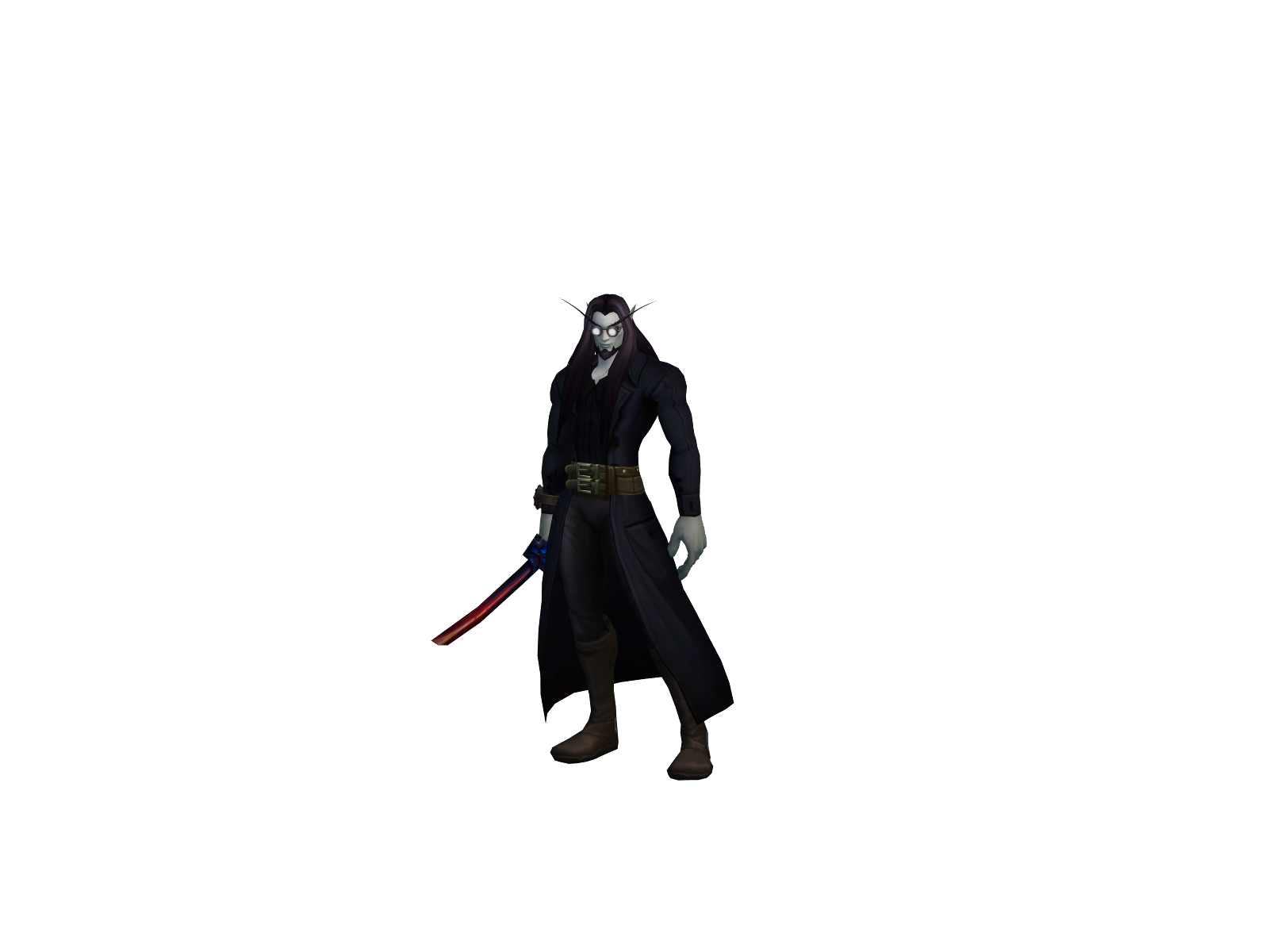 Span 3D character render