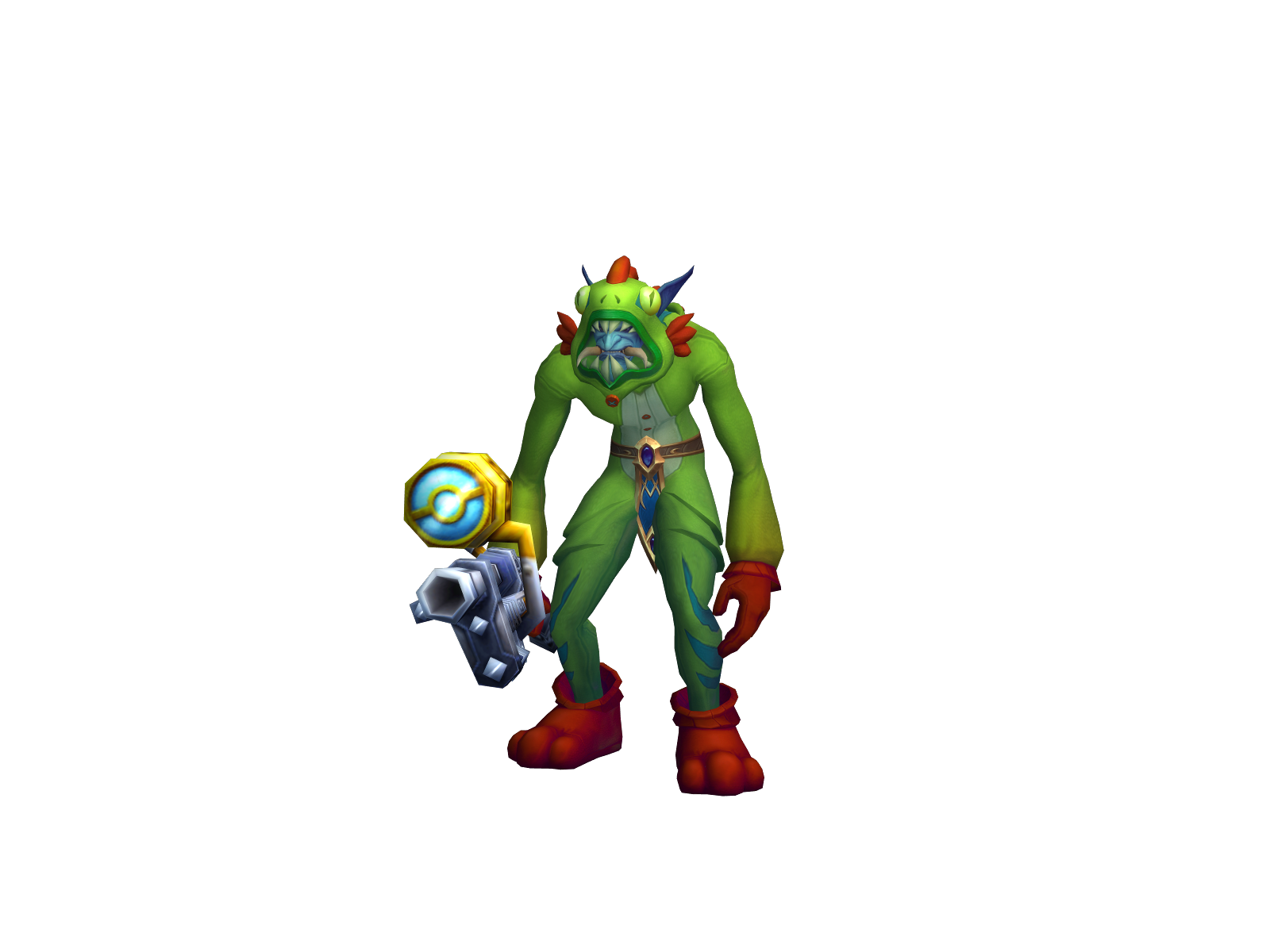 Covidtraps 3D character render