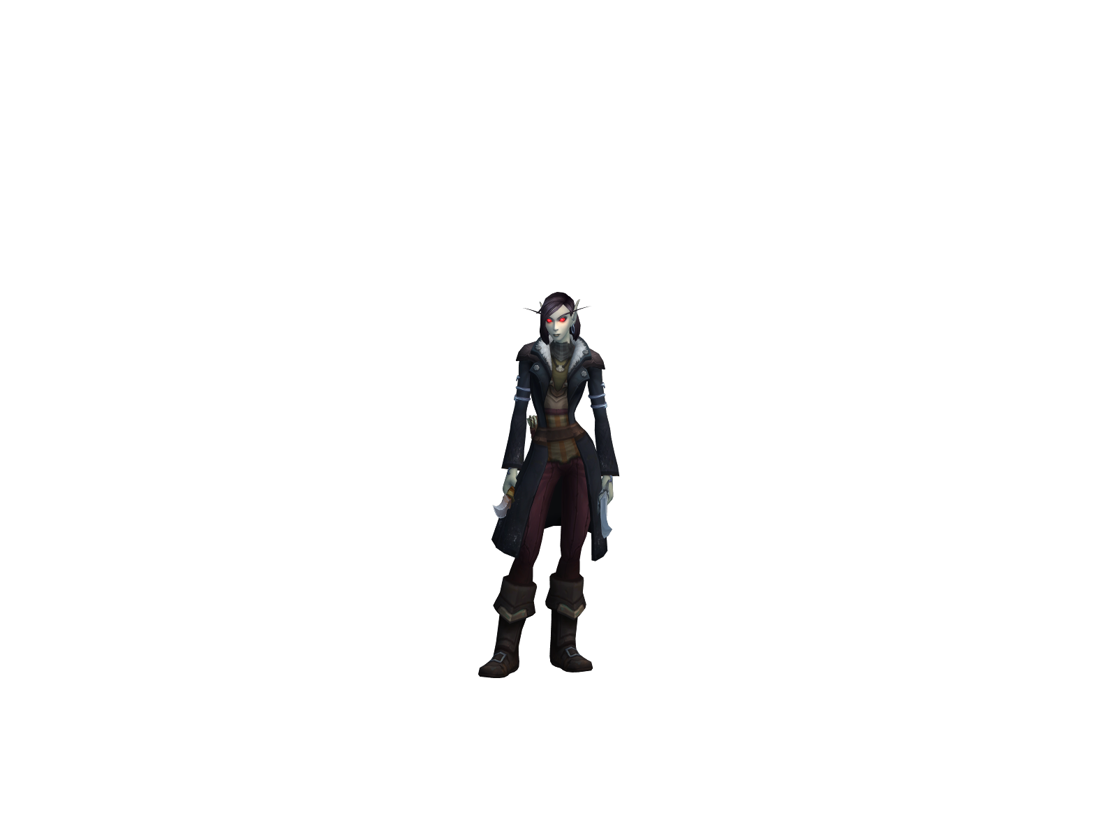 Twylidia 3D character render