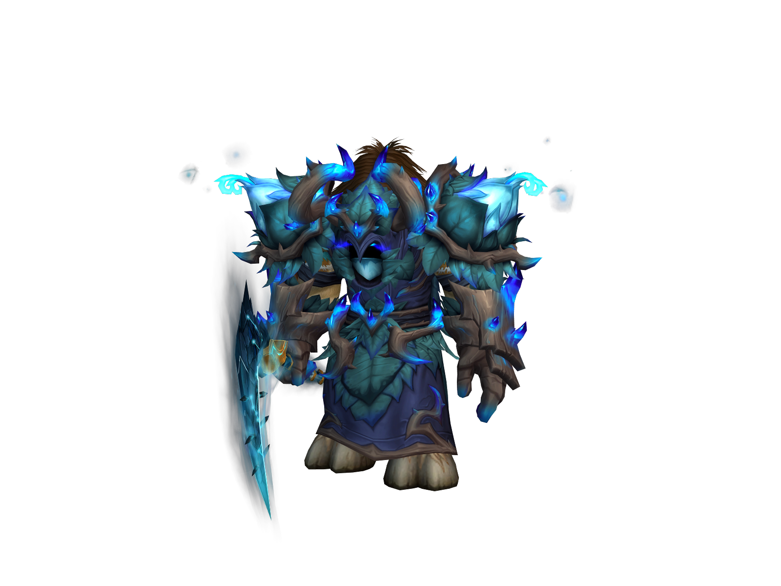 Shadowtoru 3D character render