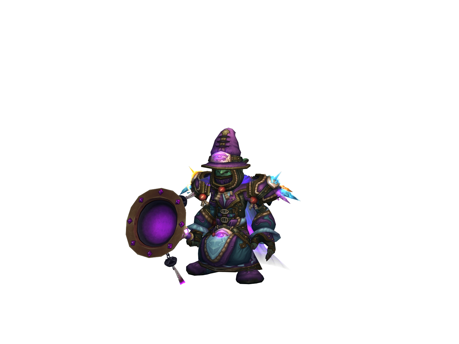 Zânsus 3D character render
