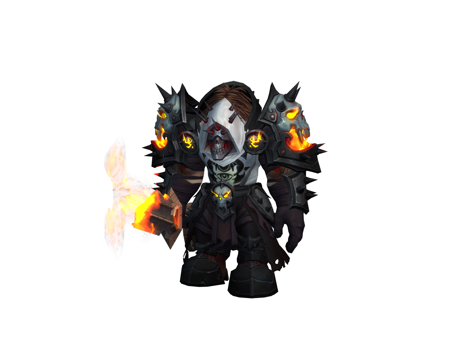 Sporelord 3D character render