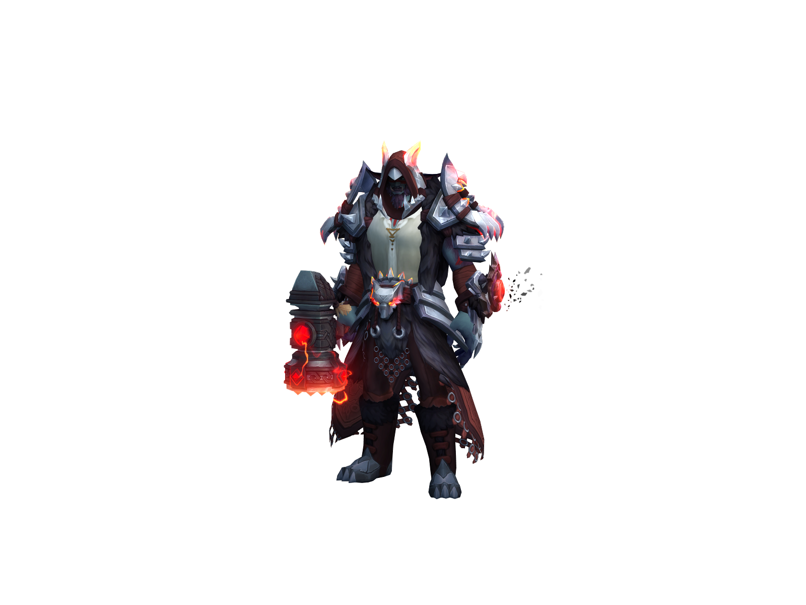 Gloomtide 3D character render