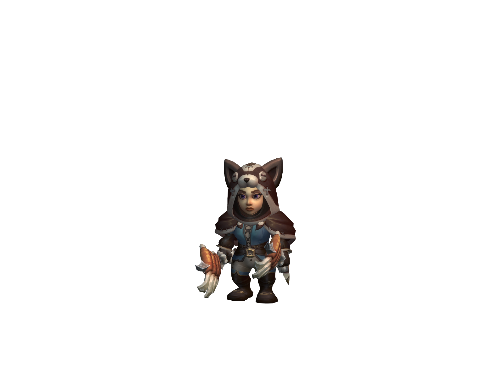 Minimie 3D character render