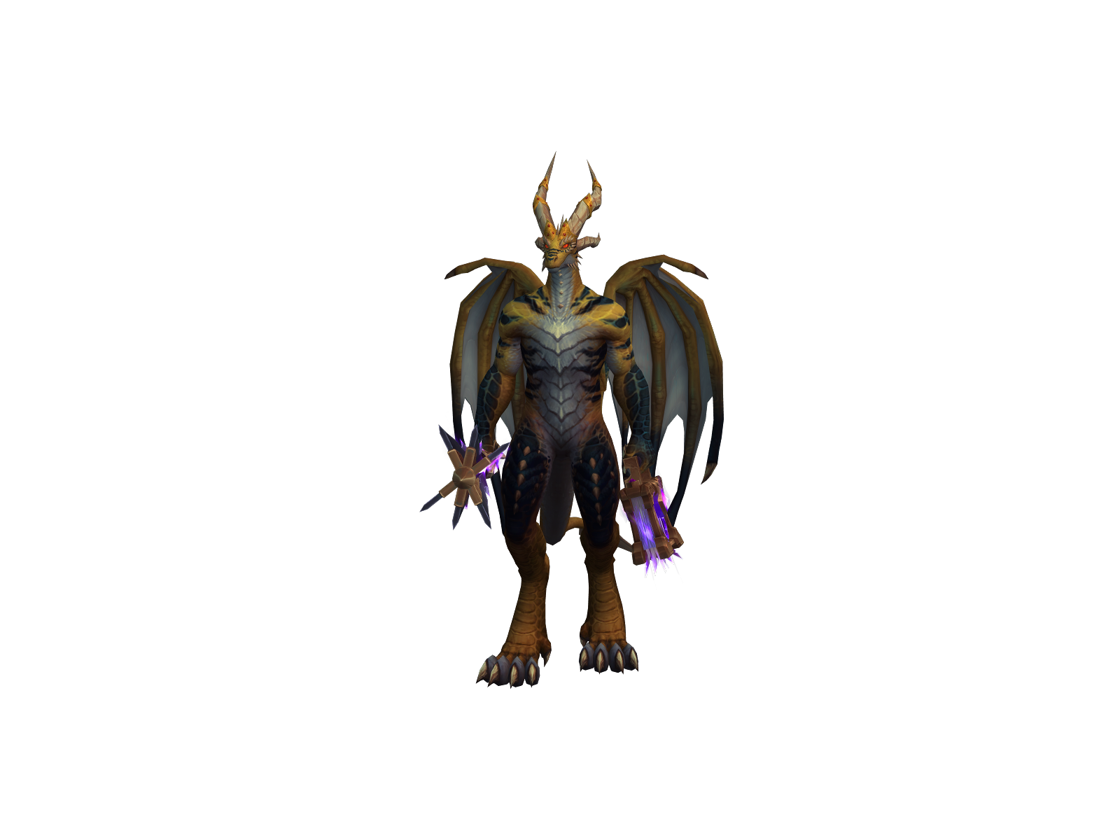 Grøvoker 3D character render