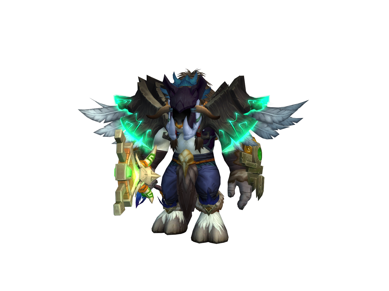Clonedfull 3D character render