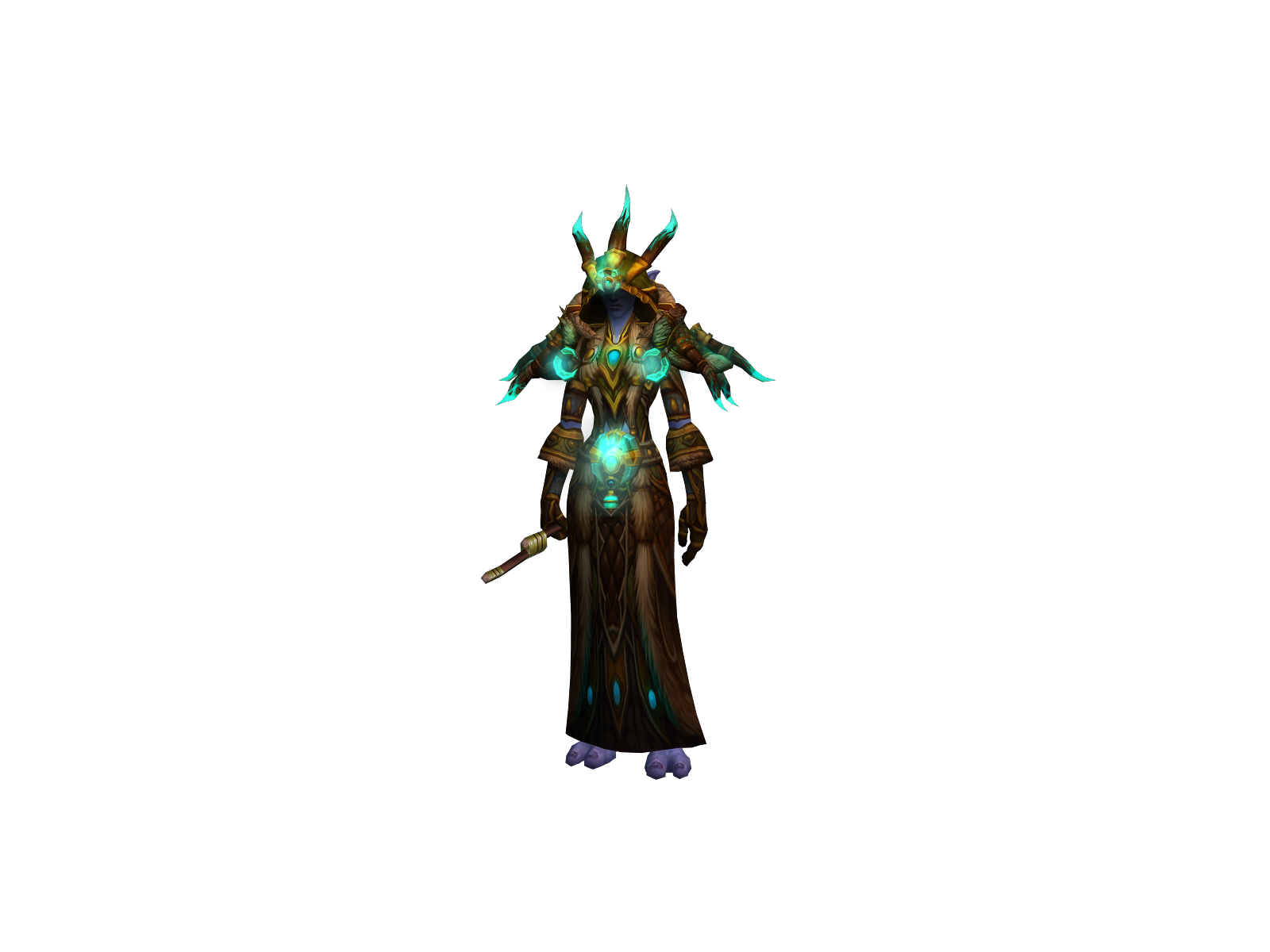 Shacty 3D character render