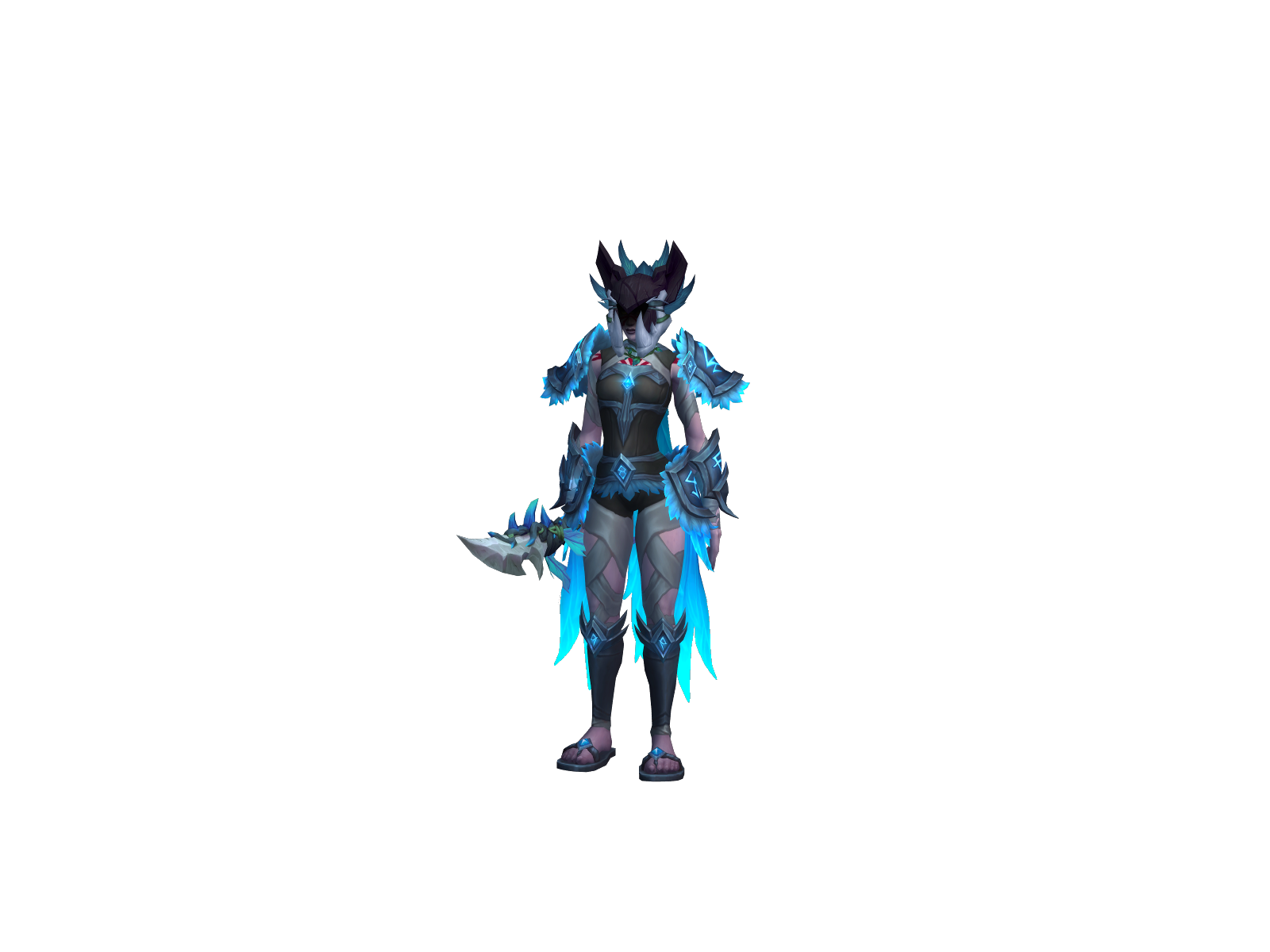 Euphorya 3D character render