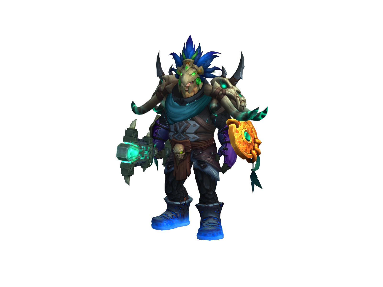 Saltygreg 3D character render