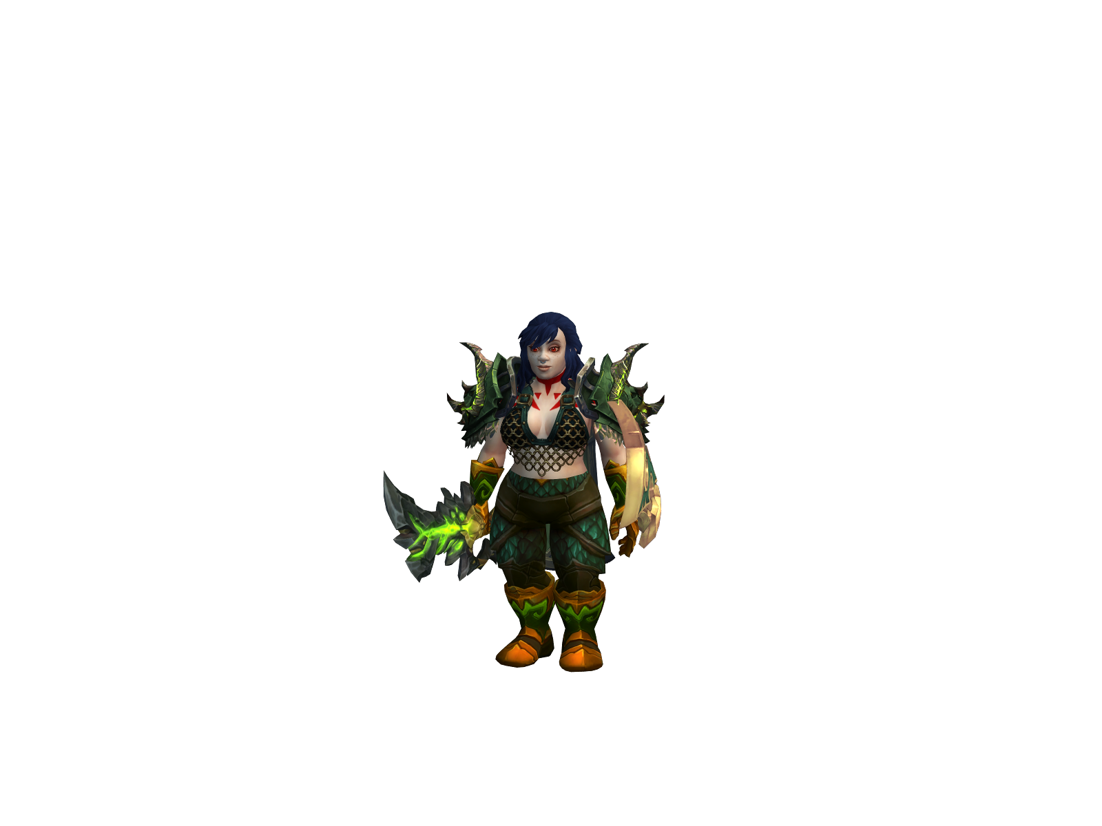 Neckbullet character render