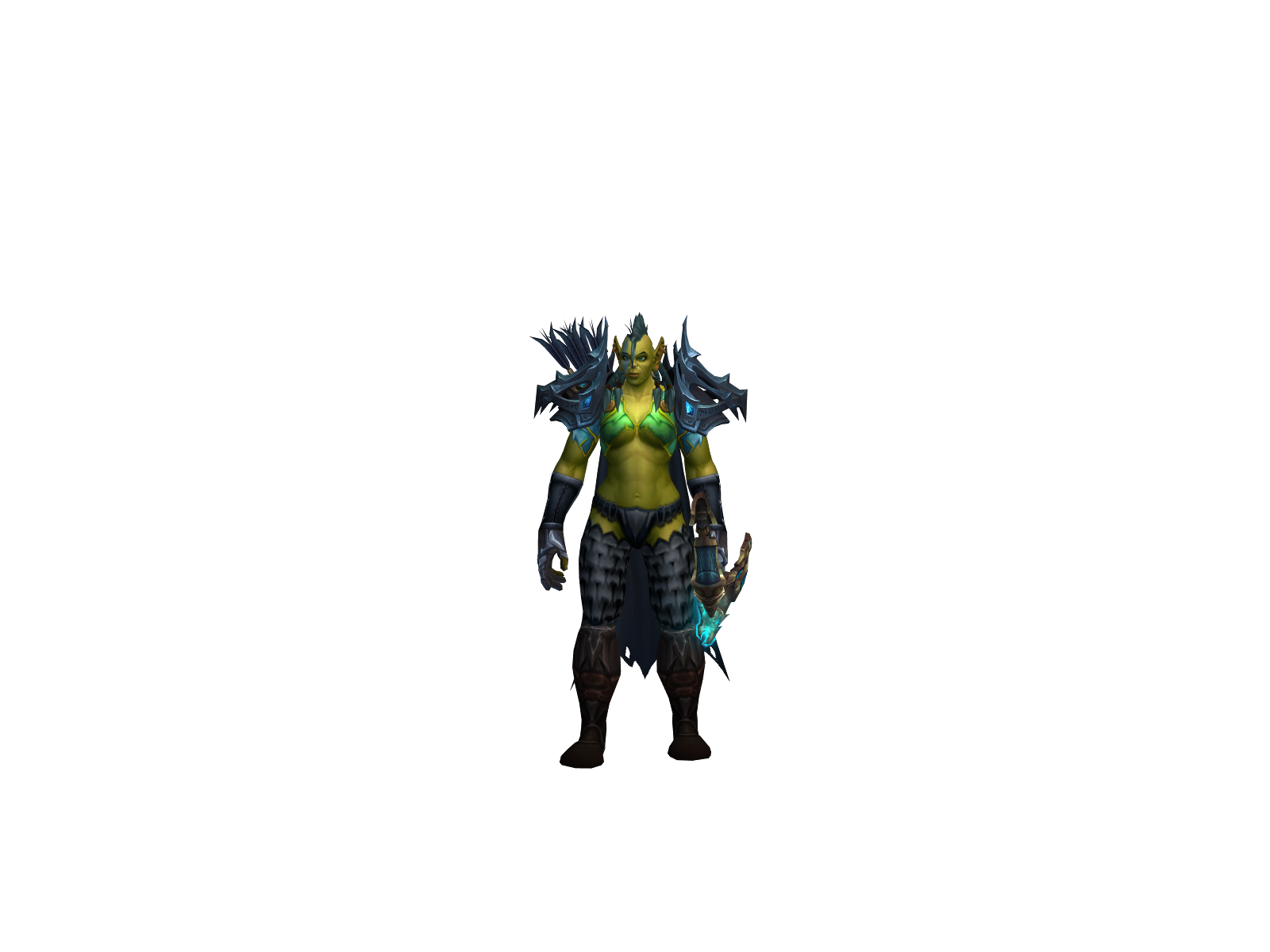 Selftaught 3D character render