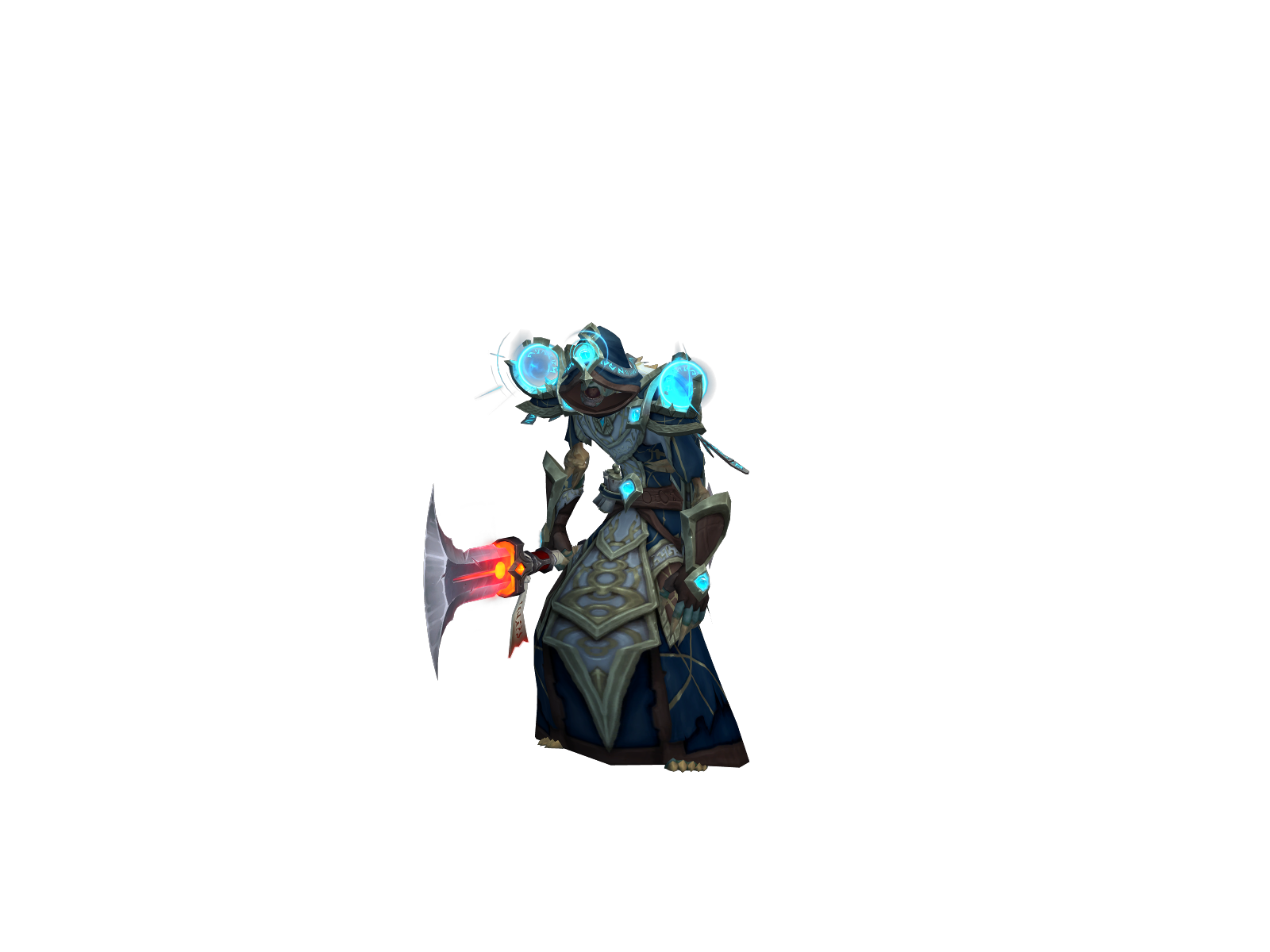 Lividspells 3D character render