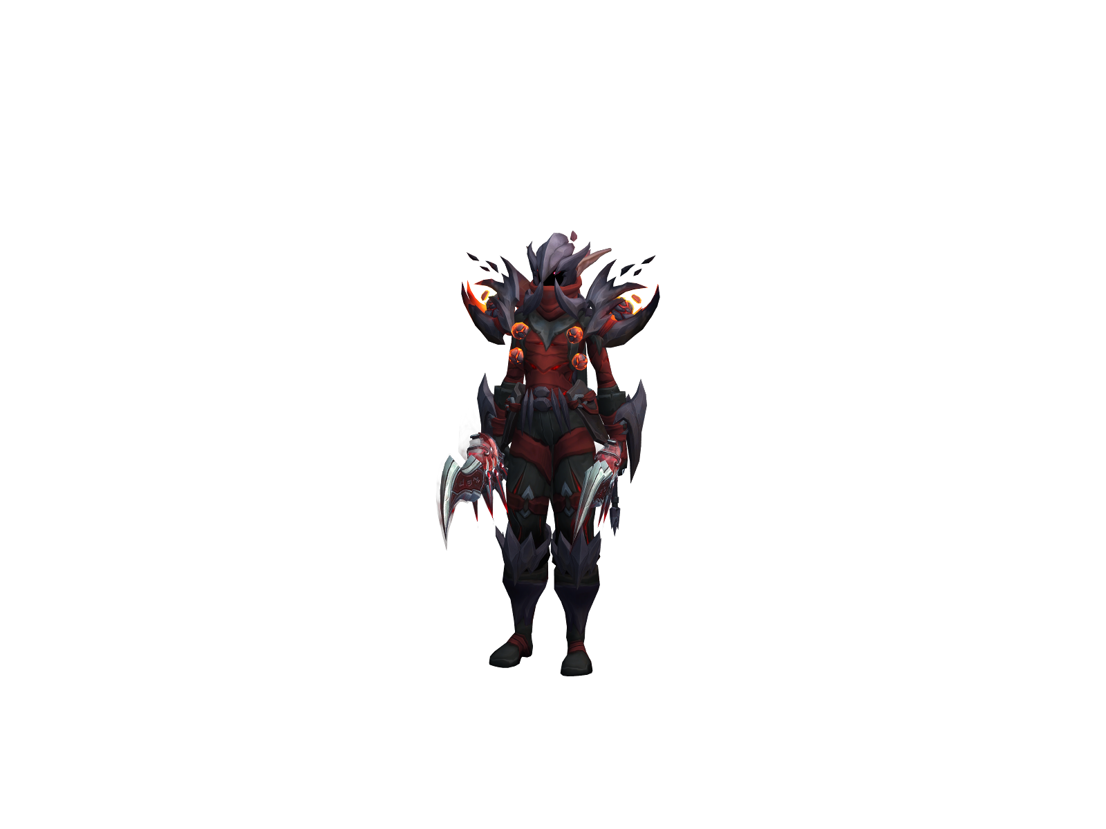 Deathtøuch 3D character render