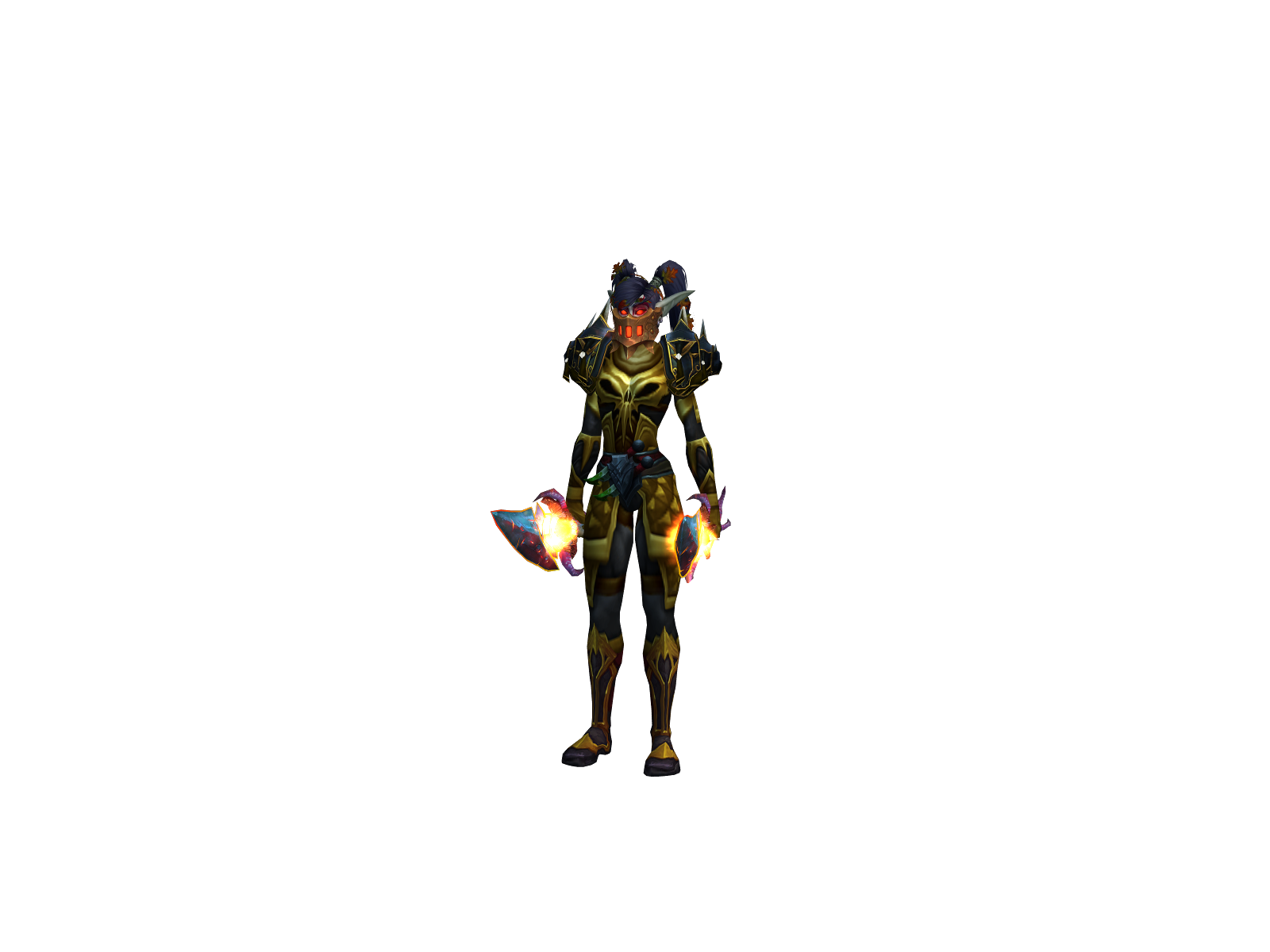 Senarill 3D character render