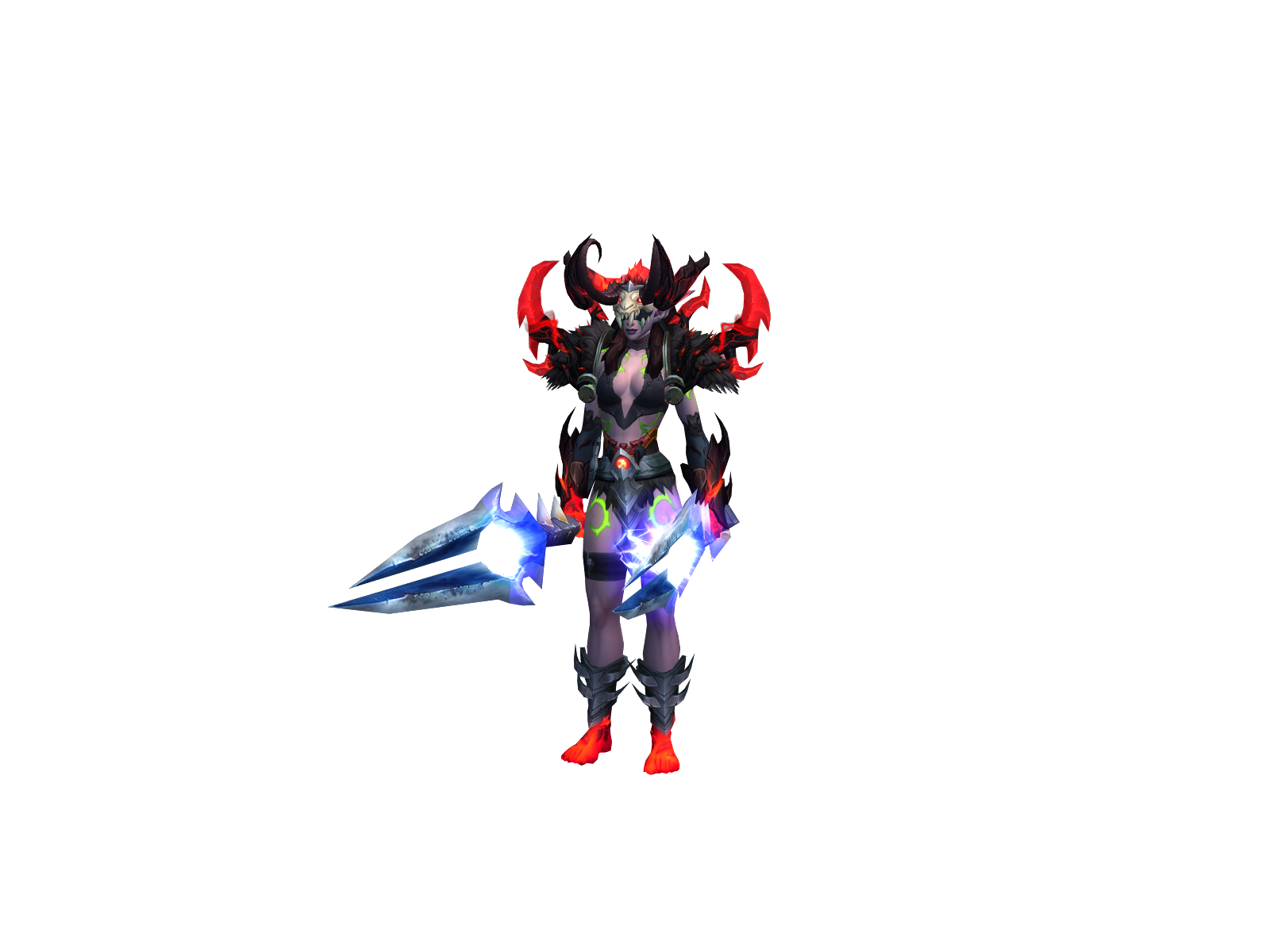 Lostdemonh 3D character render