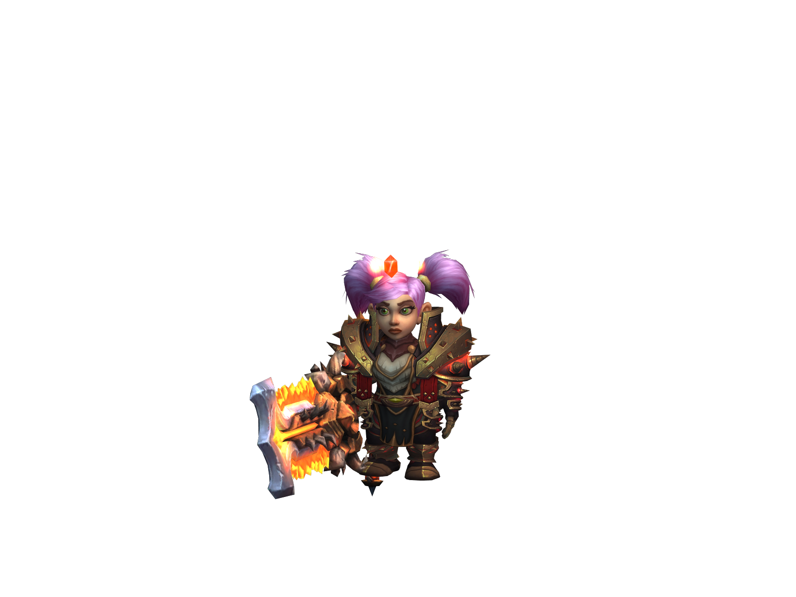 Daveyo 3D character render