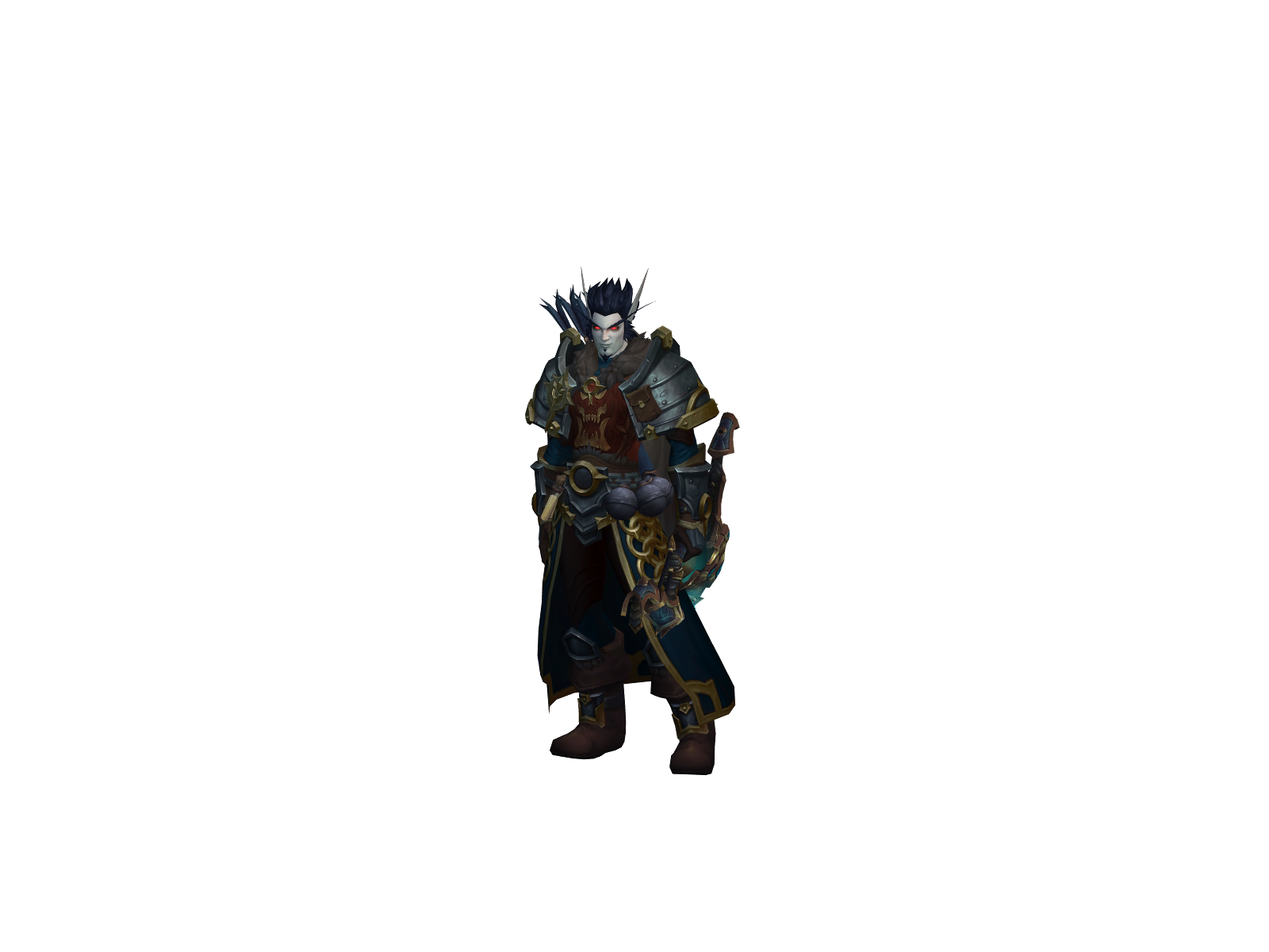 Hârlequin 3D character render