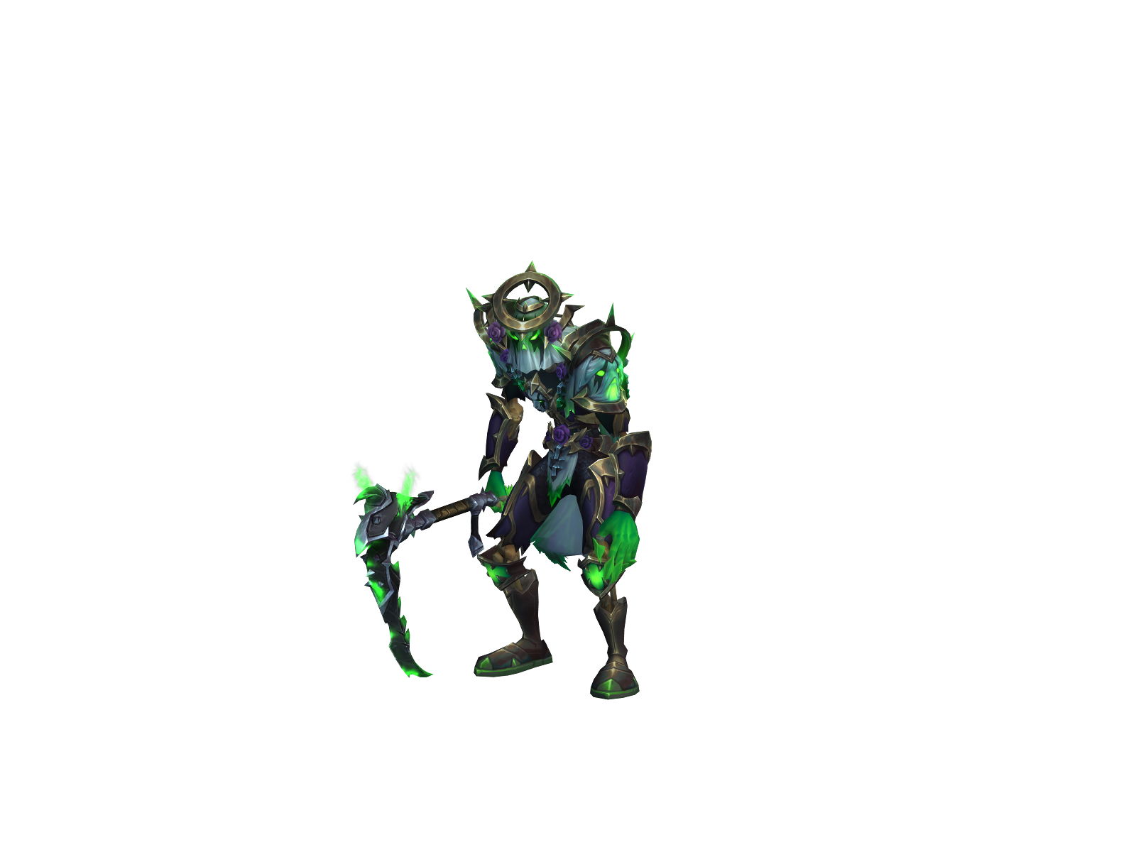 Necrospasm 3D character render
