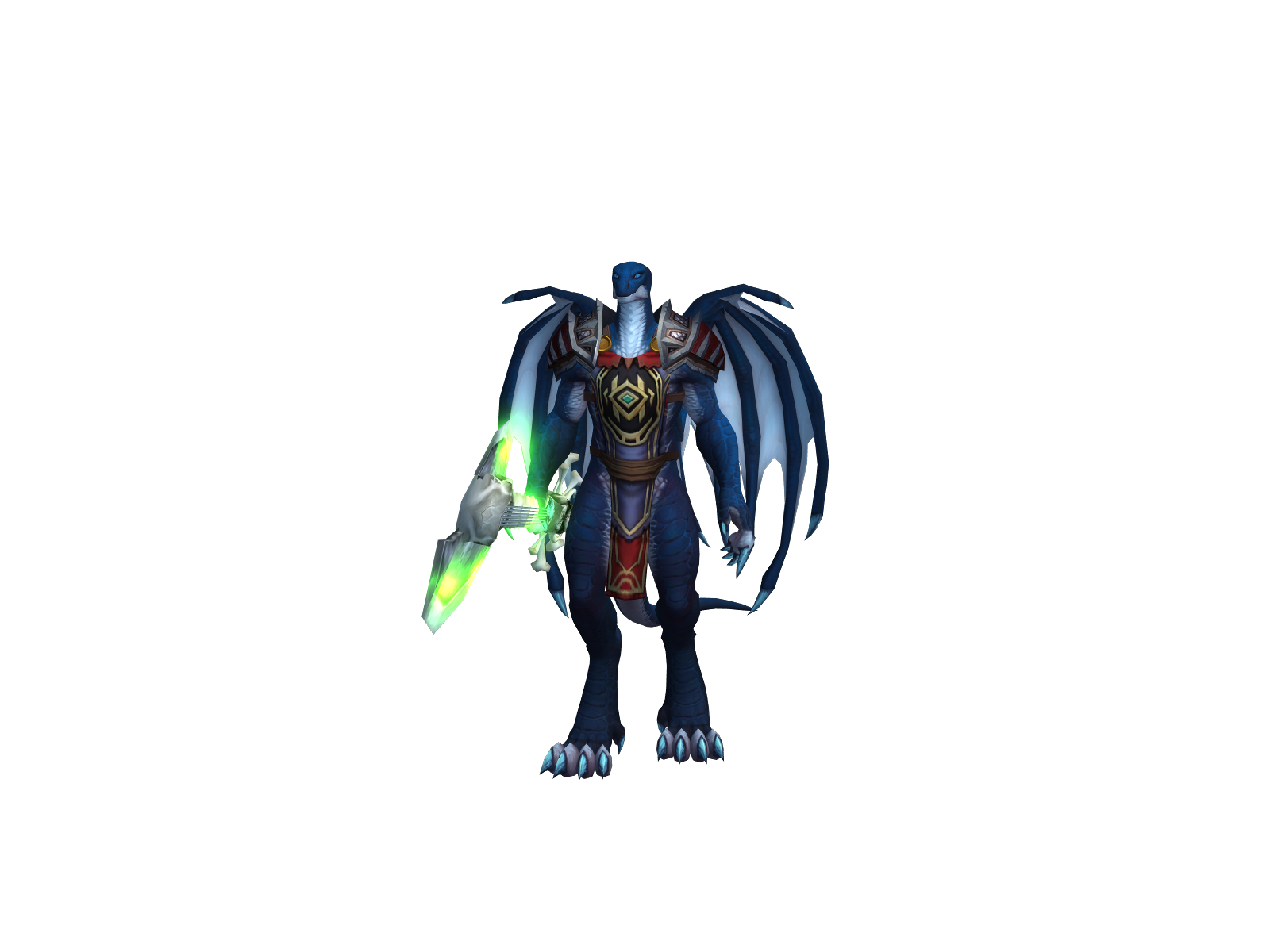 Dragindeznut 3D character render